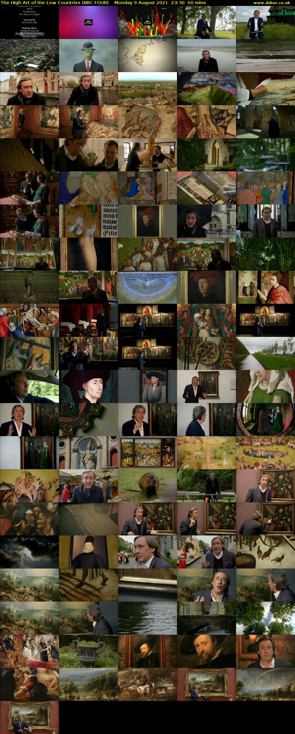 The High Art of the Low Countries (BBC FOUR) Monday 9 August 2021 23:30 - 00:30