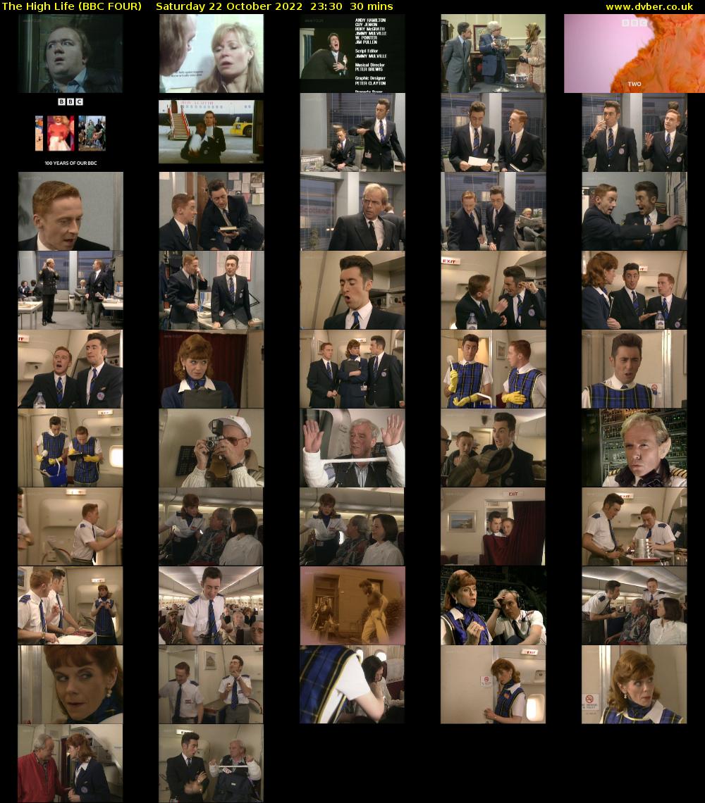 The High Life (BBC FOUR) Saturday 22 October 2022 23:30 - 00:00