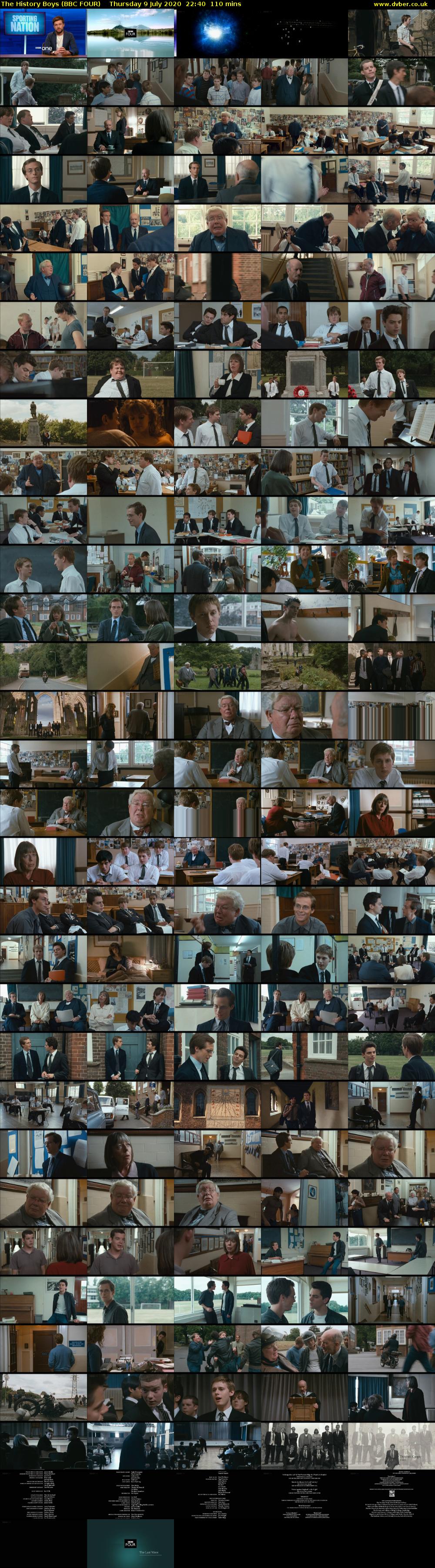 The History Boys (BBC FOUR) Thursday 9 July 2020 22:40 - 00:30