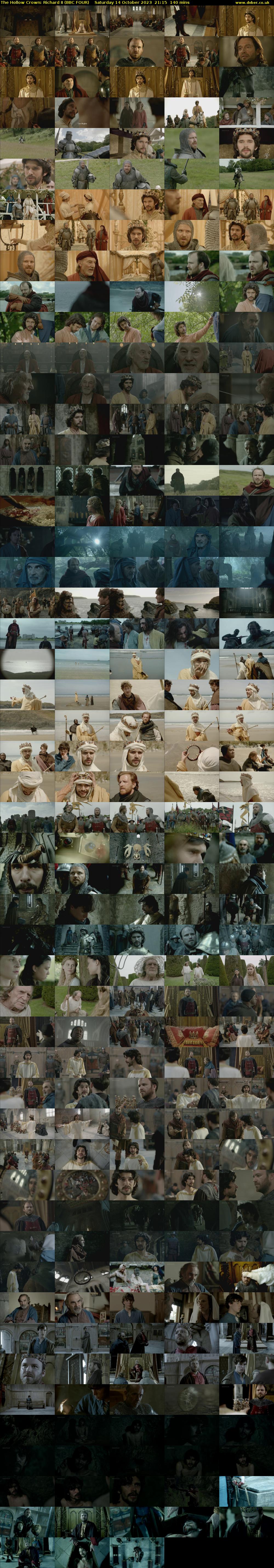 The Hollow Crown: Richard II (BBC FOUR) Saturday 14 October 2023 21:15 - 23:35