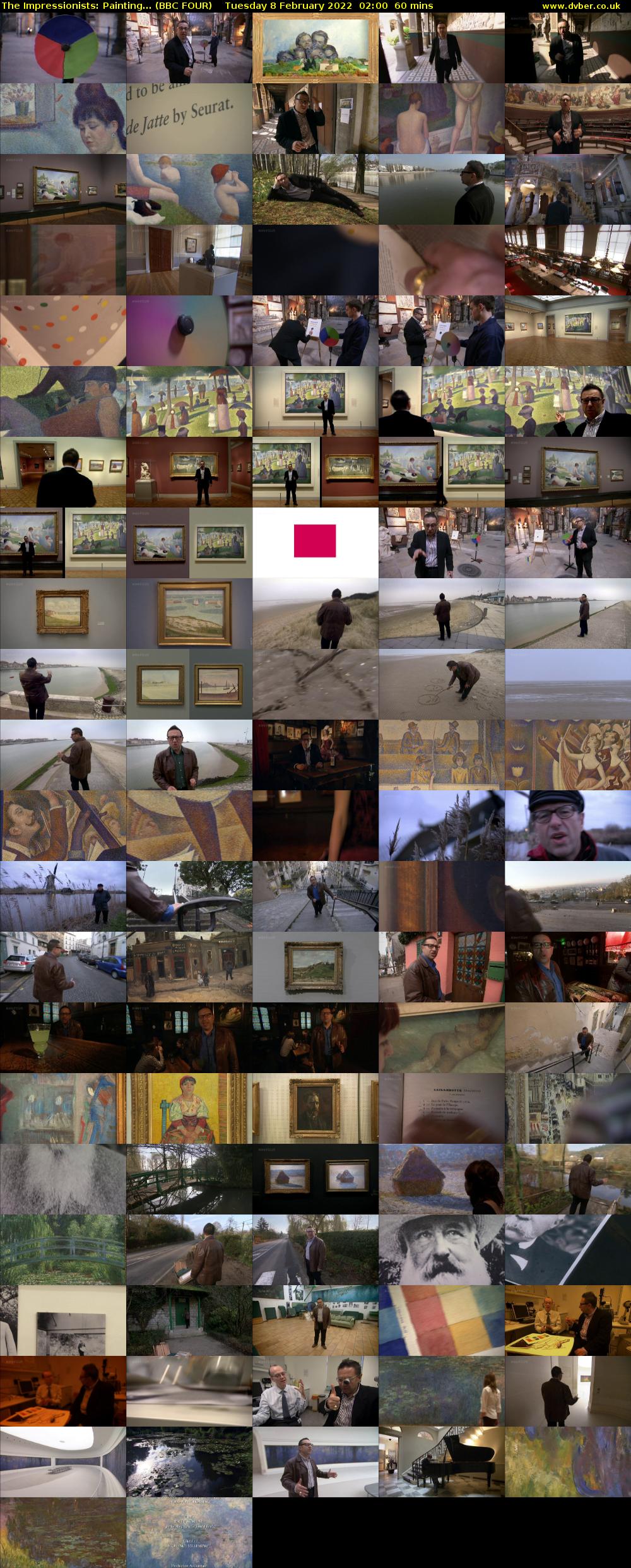 The Impressionists: Painting... (BBC FOUR) Tuesday 8 February 2022 02:00 - 03:00