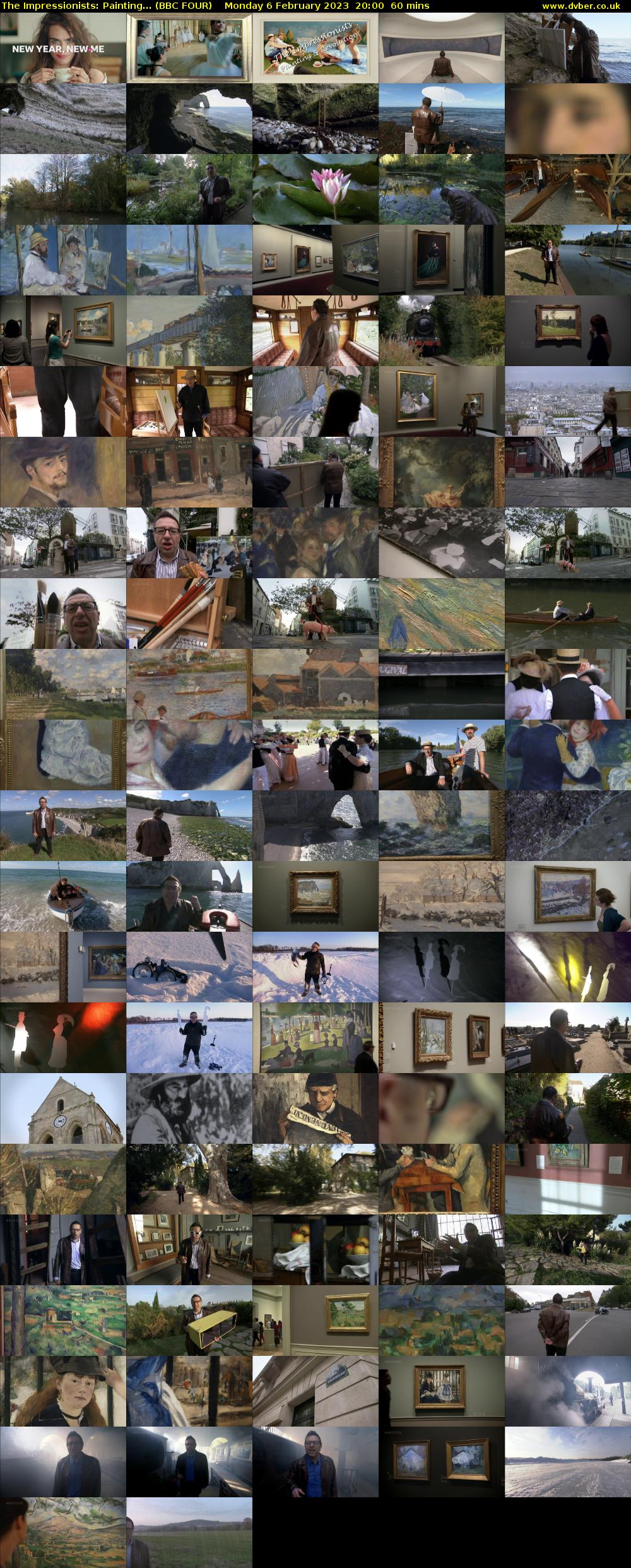 The Impressionists: Painting... (BBC FOUR) Monday 6 February 2023 20:00 - 21:00
