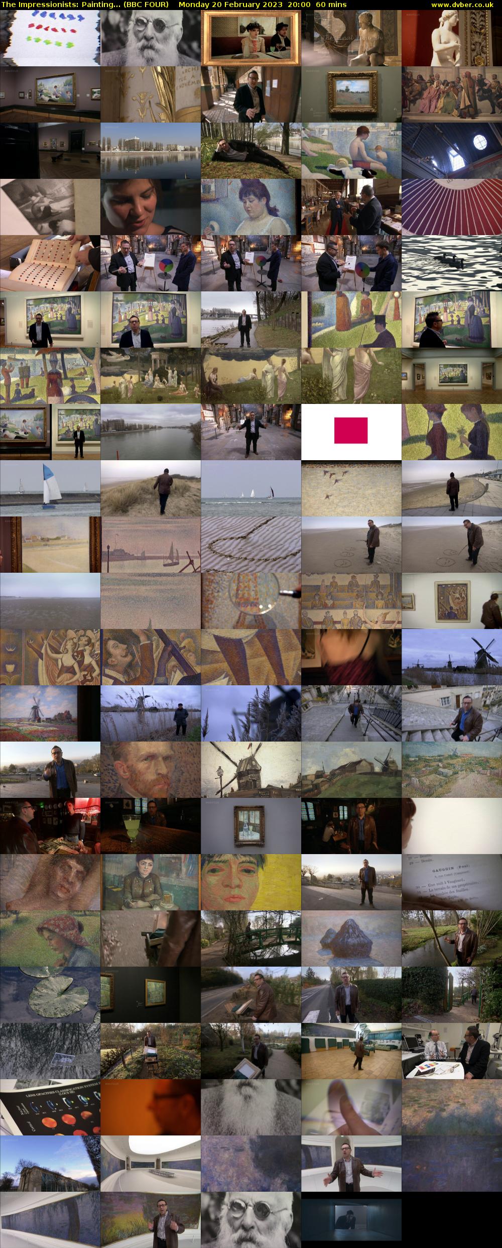 The Impressionists: Painting... (BBC FOUR) Monday 20 February 2023 20:00 - 21:00