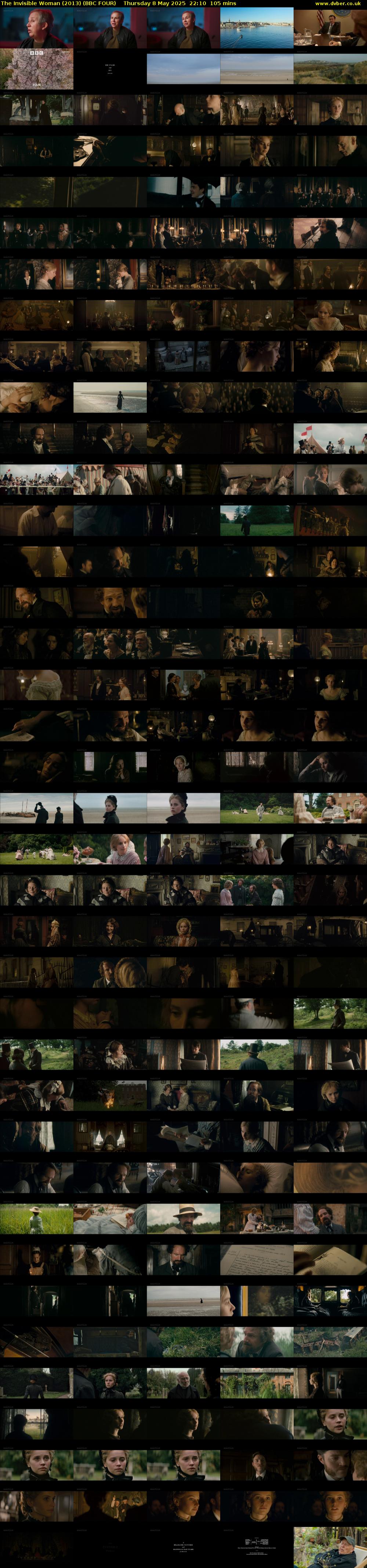 The Invisible Woman (2013) (BBC FOUR) Thursday 8 May 2025 22:10 - 23:55