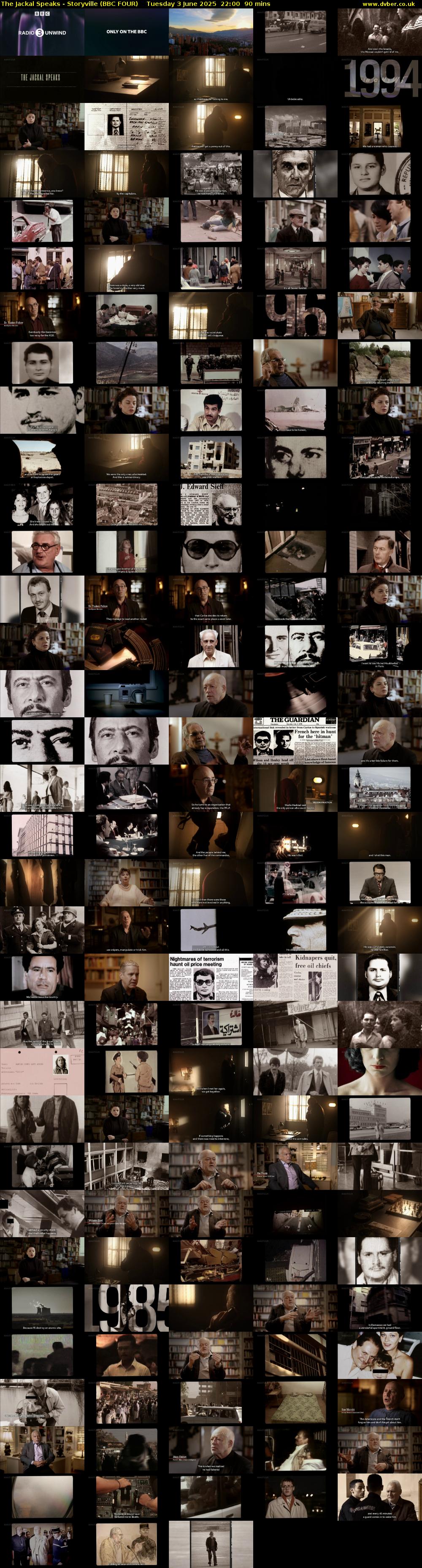 The Jackal Speaks - Storyville (BBC FOUR) Tuesday 3 June 2025 22:00 - 23:30