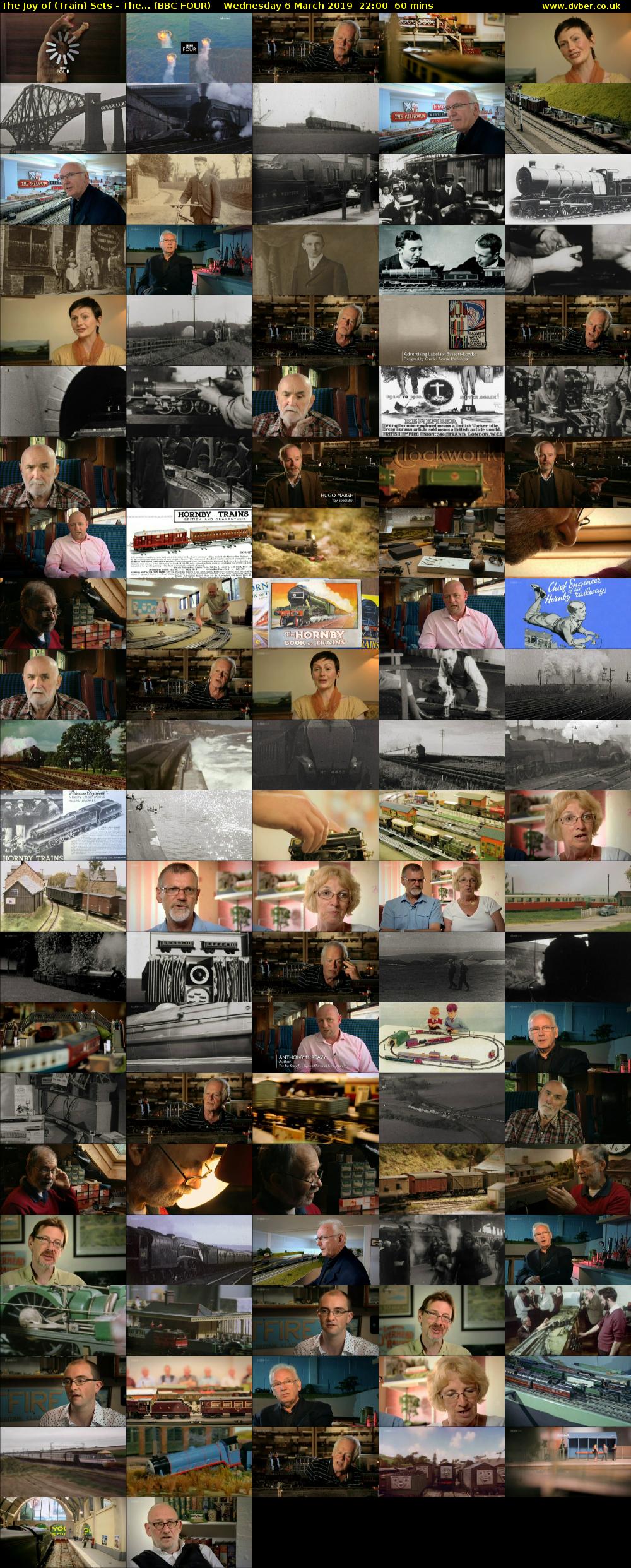 The Joy of (Train) Sets - The... (BBC FOUR) Wednesday 6 March 2019 22:00 - 23:00