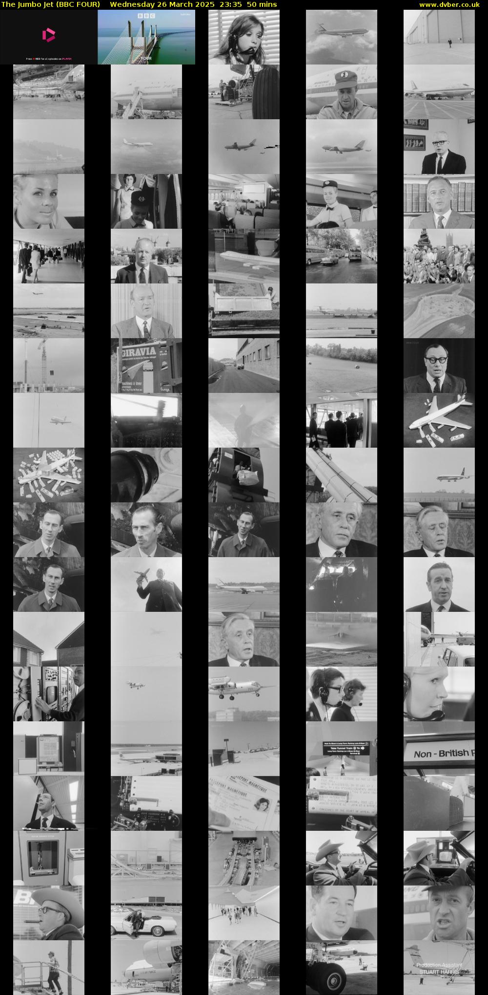 The Jumbo Jet (BBC FOUR) Wednesday 26 March 2025 23:35 - 00:25