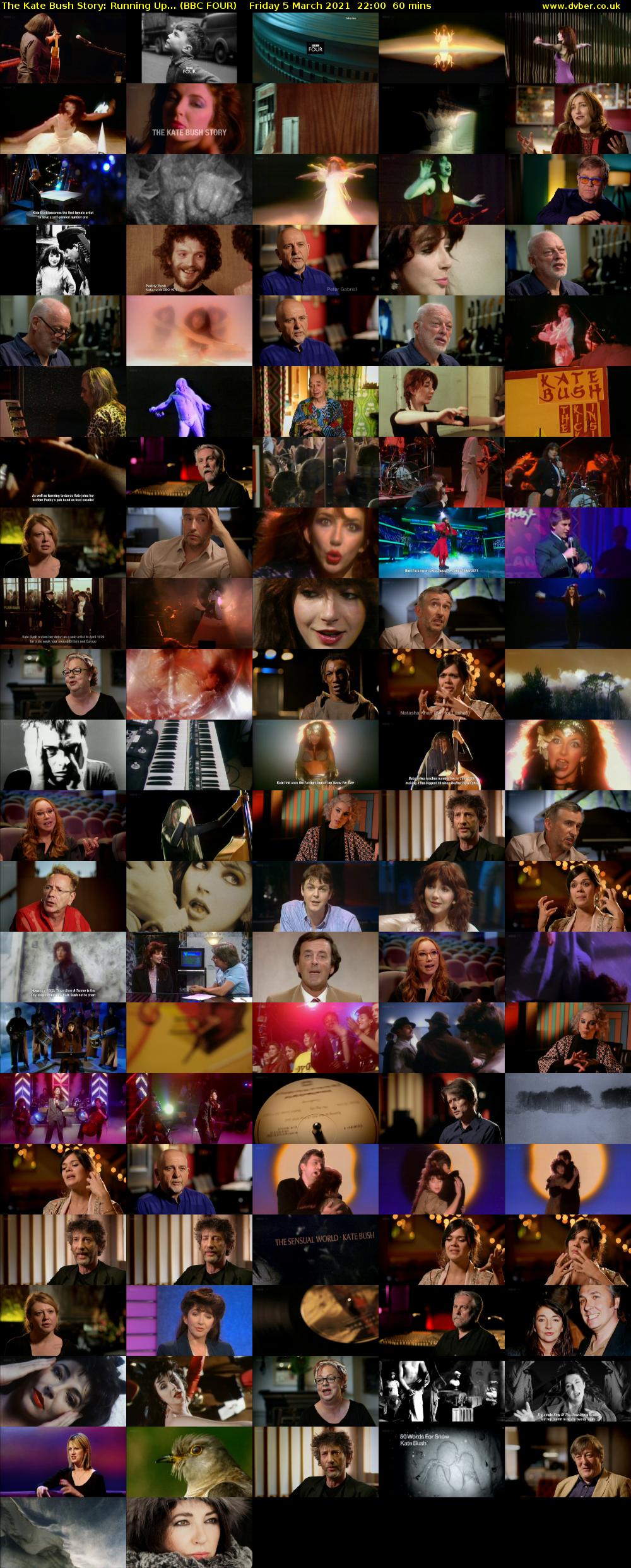 The Kate Bush Story: Running Up... (BBC FOUR) Friday 5 March 2021 22:00 - 23:00