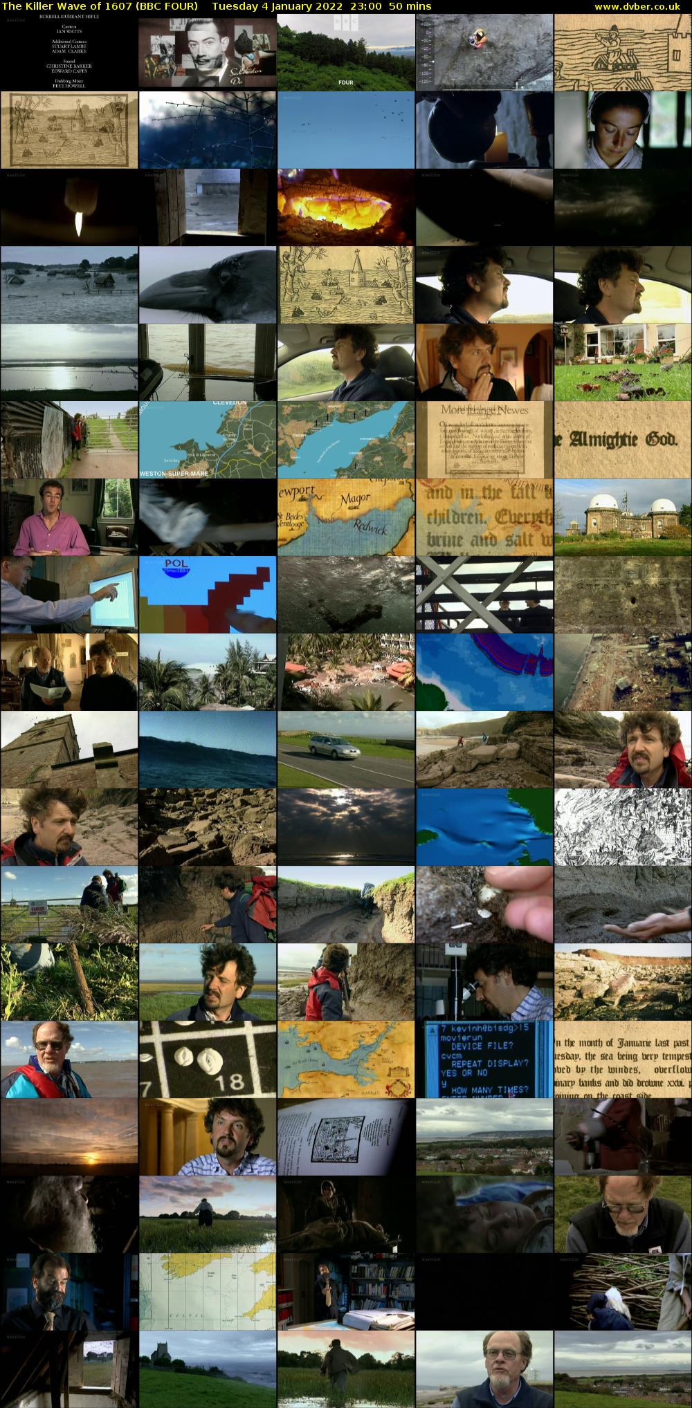 The Killer Wave of 1607 (BBC FOUR) Tuesday 4 January 2022 23:00 - 23:50