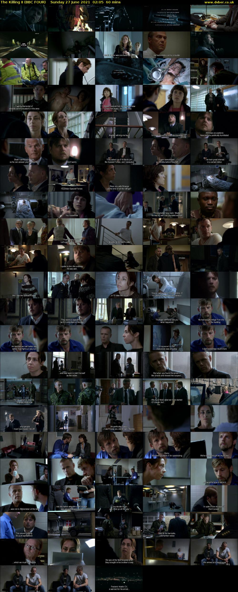 The Killing II (BBC FOUR) Sunday 27 June 2021 02:05 - 03:05