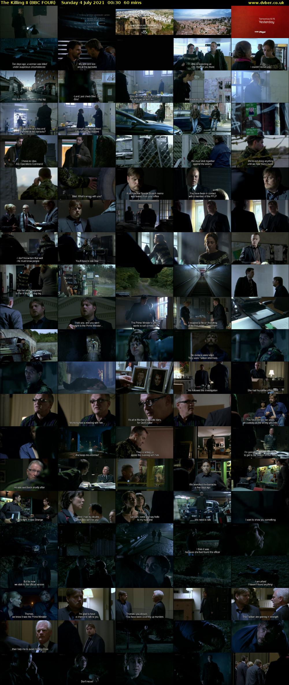 The Killing II (BBC FOUR) Sunday 4 July 2021 00:30 - 01:30