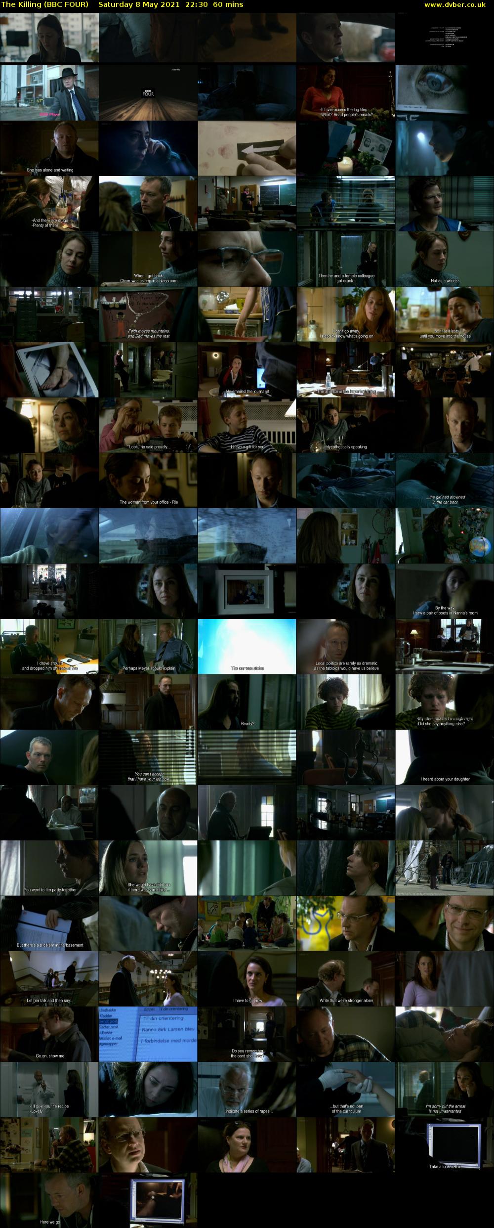The Killing (BBC FOUR) Saturday 8 May 2021 22:30 - 23:30