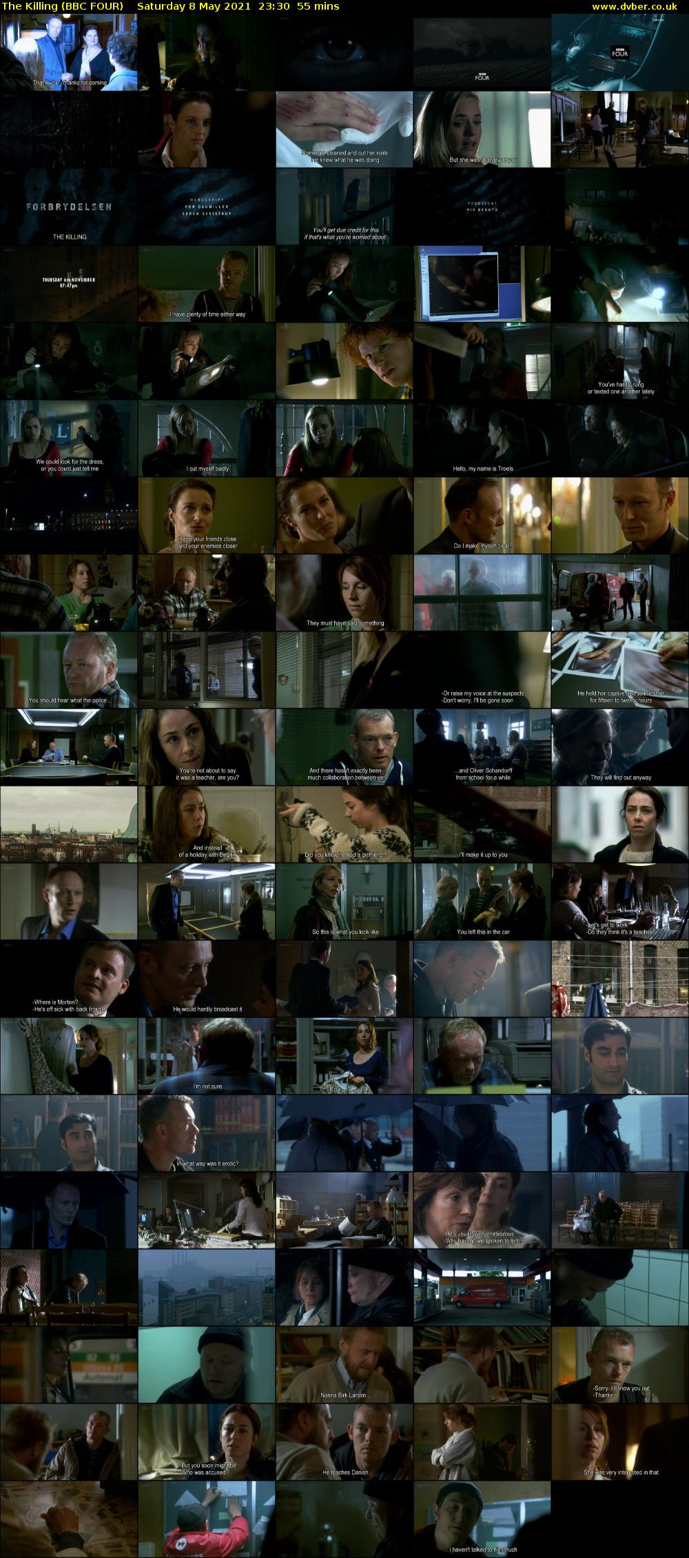 The Killing (BBC FOUR) Saturday 8 May 2021 23:30 - 00:25
