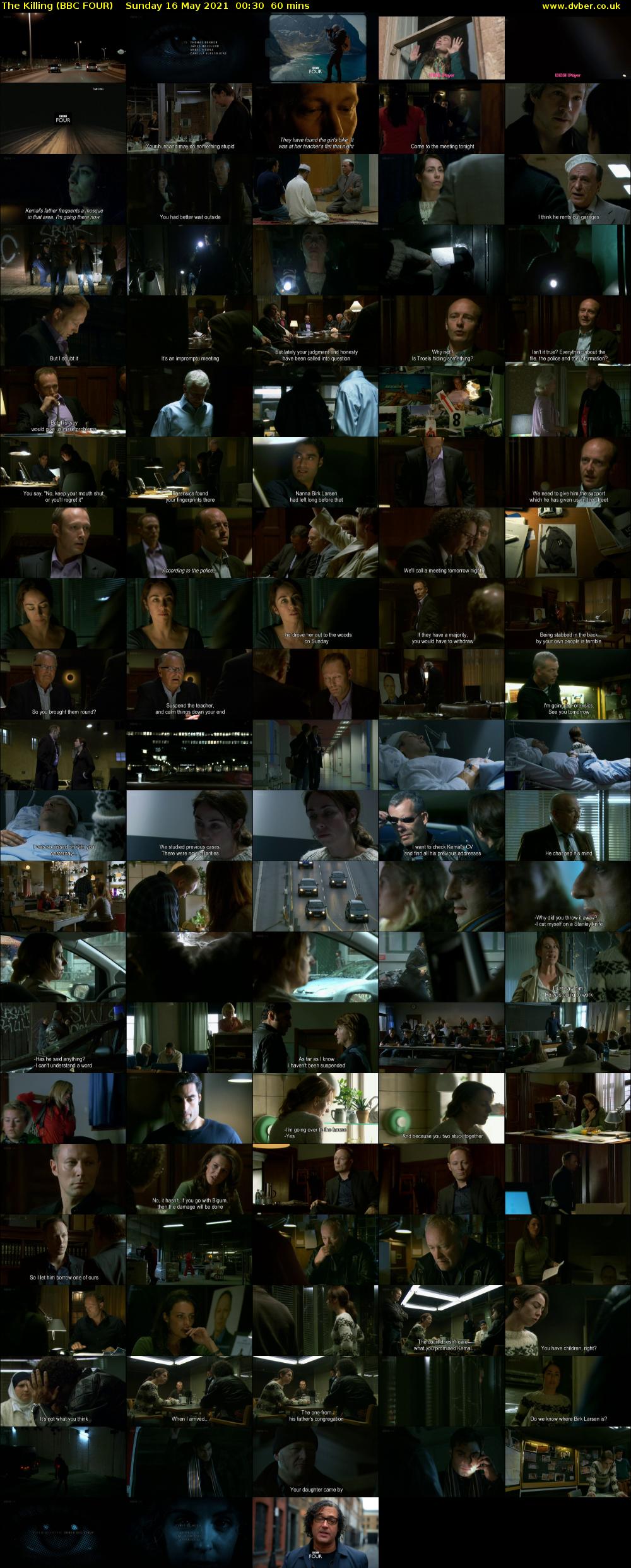 The Killing (BBC FOUR) Sunday 16 May 2021 00:30 - 01:30