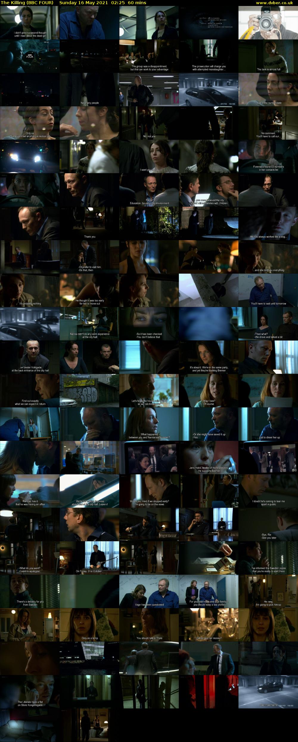 The Killing (BBC FOUR) Sunday 16 May 2021 02:25 - 03:25