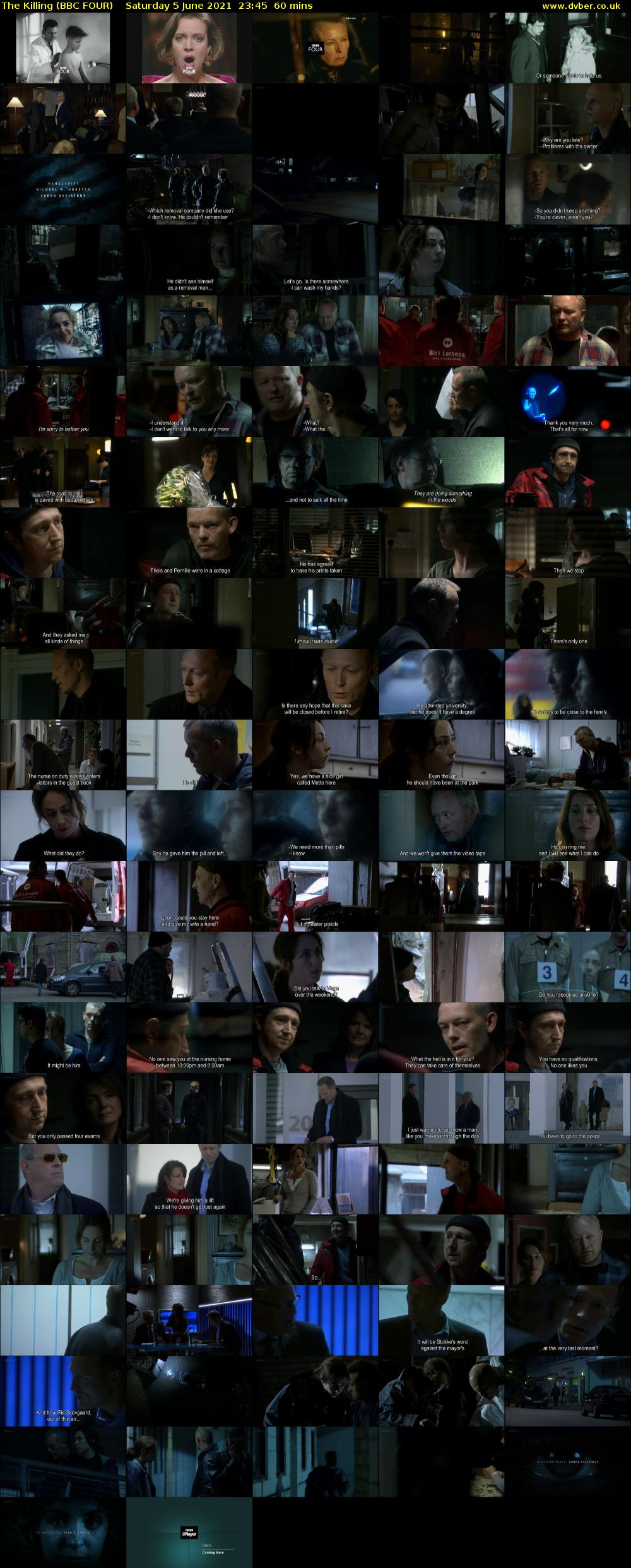 The Killing (BBC FOUR) Saturday 5 June 2021 23:45 - 00:45