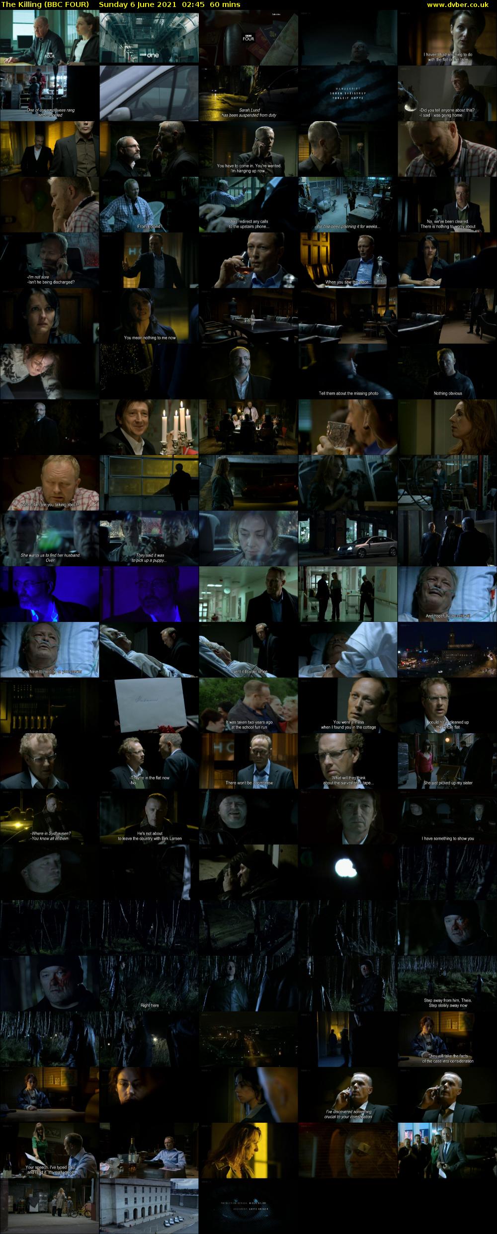 The Killing (BBC FOUR) Sunday 6 June 2021 02:45 - 03:45