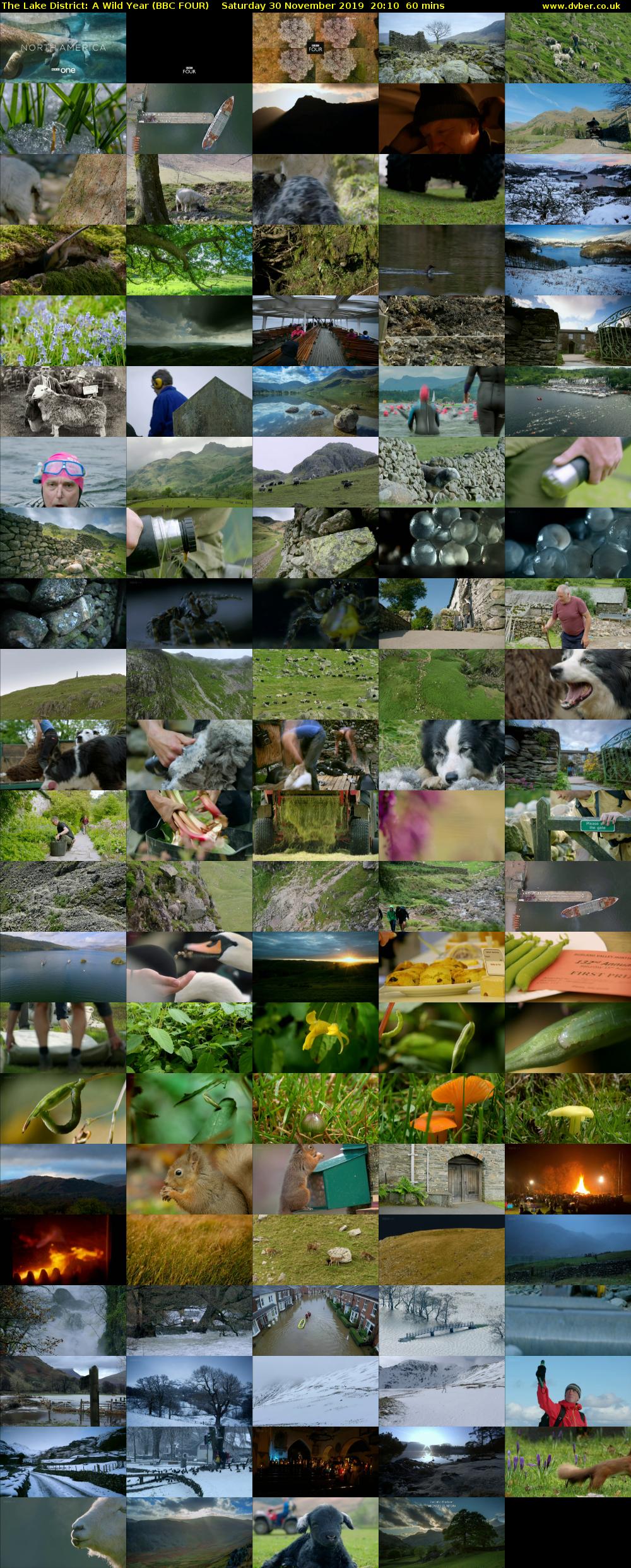 The Lake District: A Wild Year (BBC FOUR) Saturday 30 November 2019 20:10 - 21:10