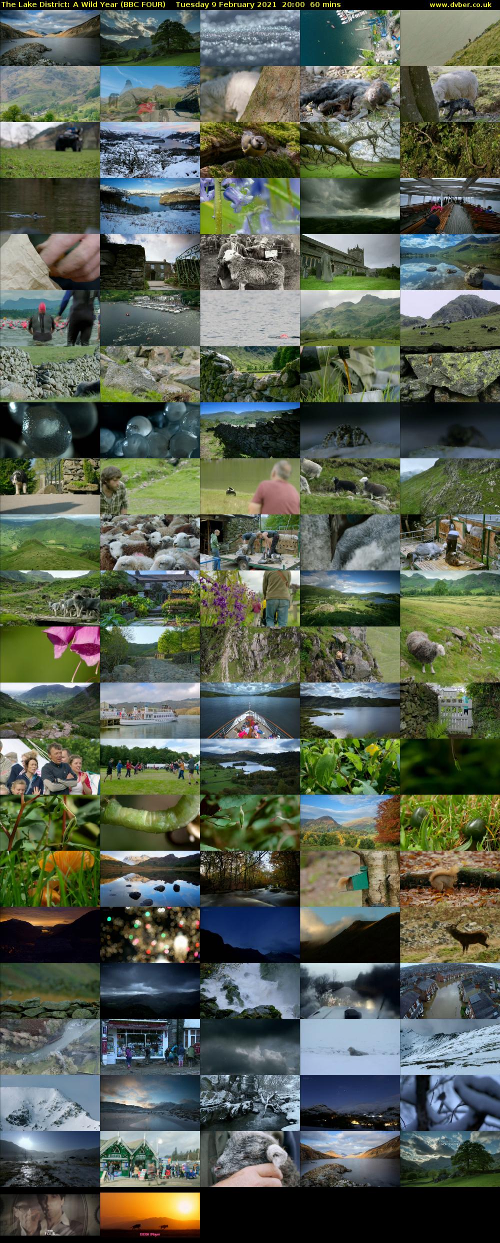 The Lake District: A Wild Year (BBC FOUR) Tuesday 9 February 2021 20:00 - 21:00