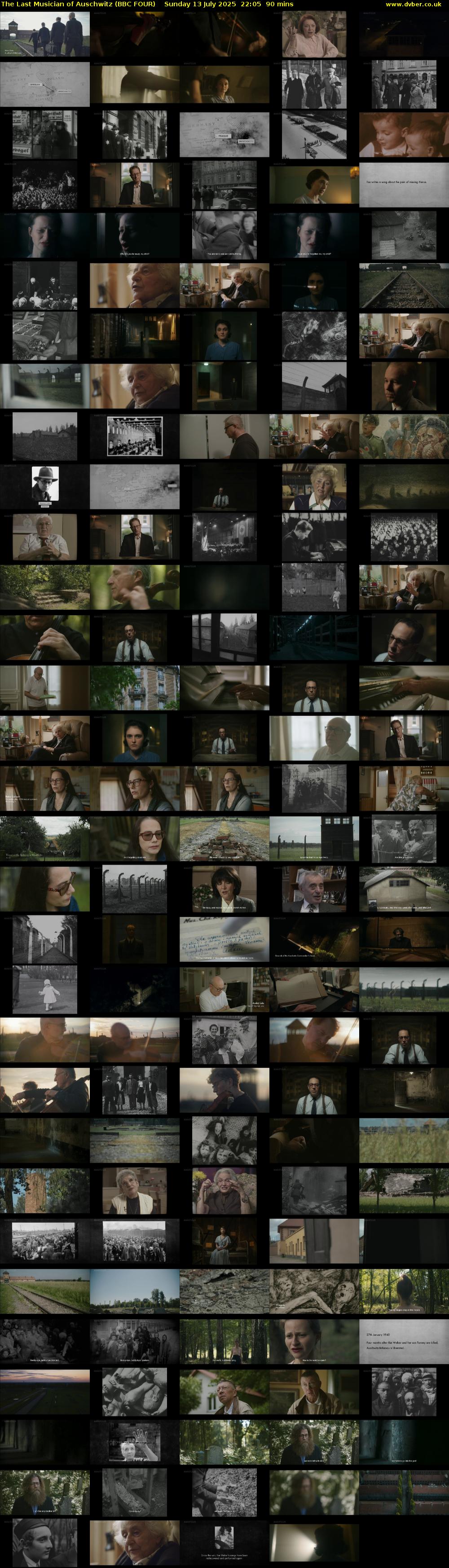 The Last Musician of Auschwitz (BBC FOUR) Sunday 13 July 2025 22:05 - 23:35