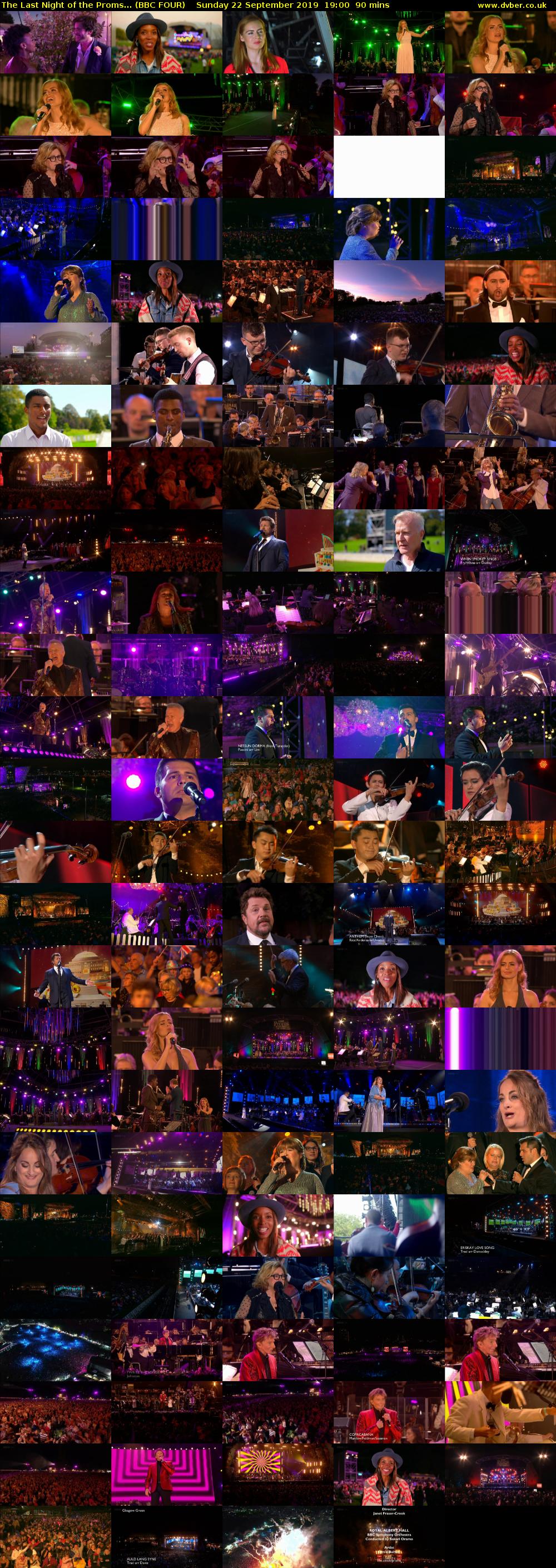 The Last Night of the Proms... (BBC FOUR) Sunday 22 September 2019 19:00 - 20:30
