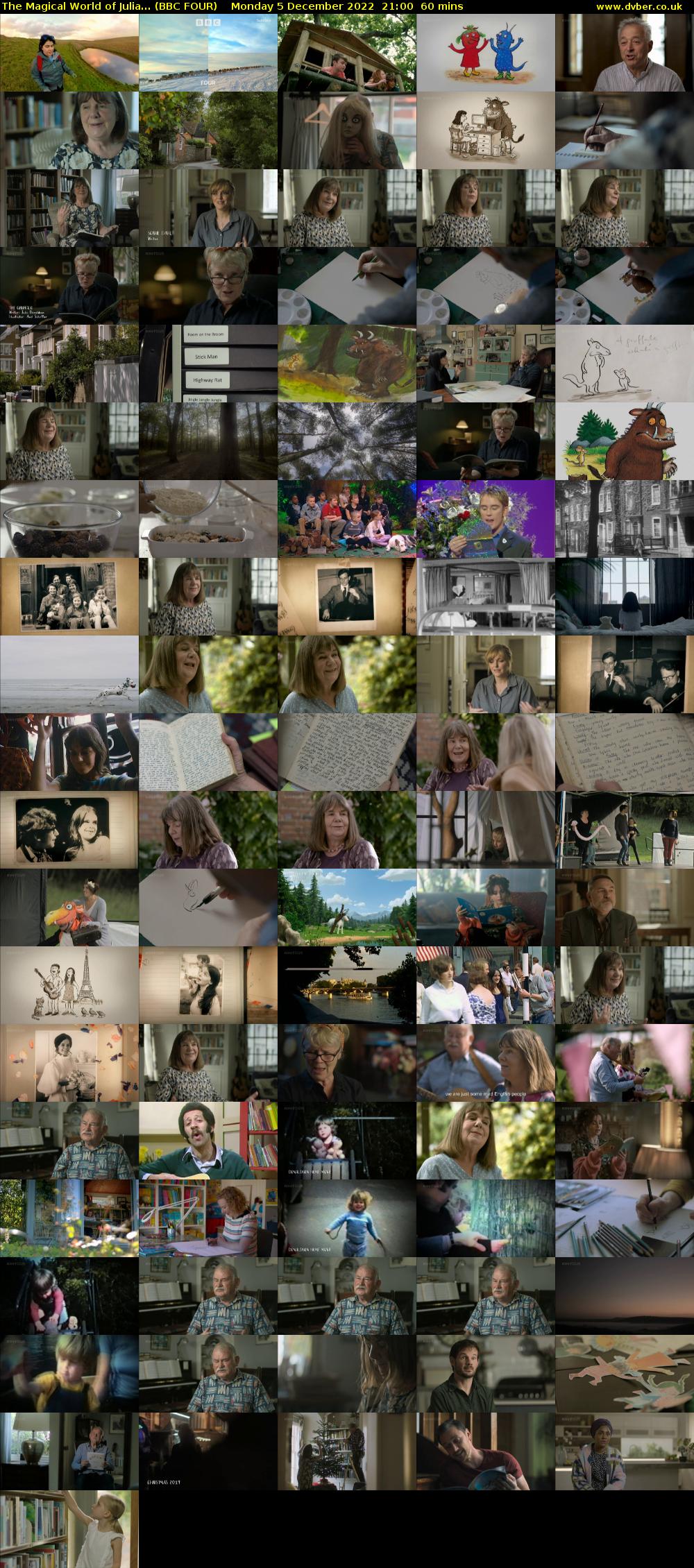 The Magical World of Julia... (BBC FOUR) Monday 5 December 2022 21:00 - 22:00