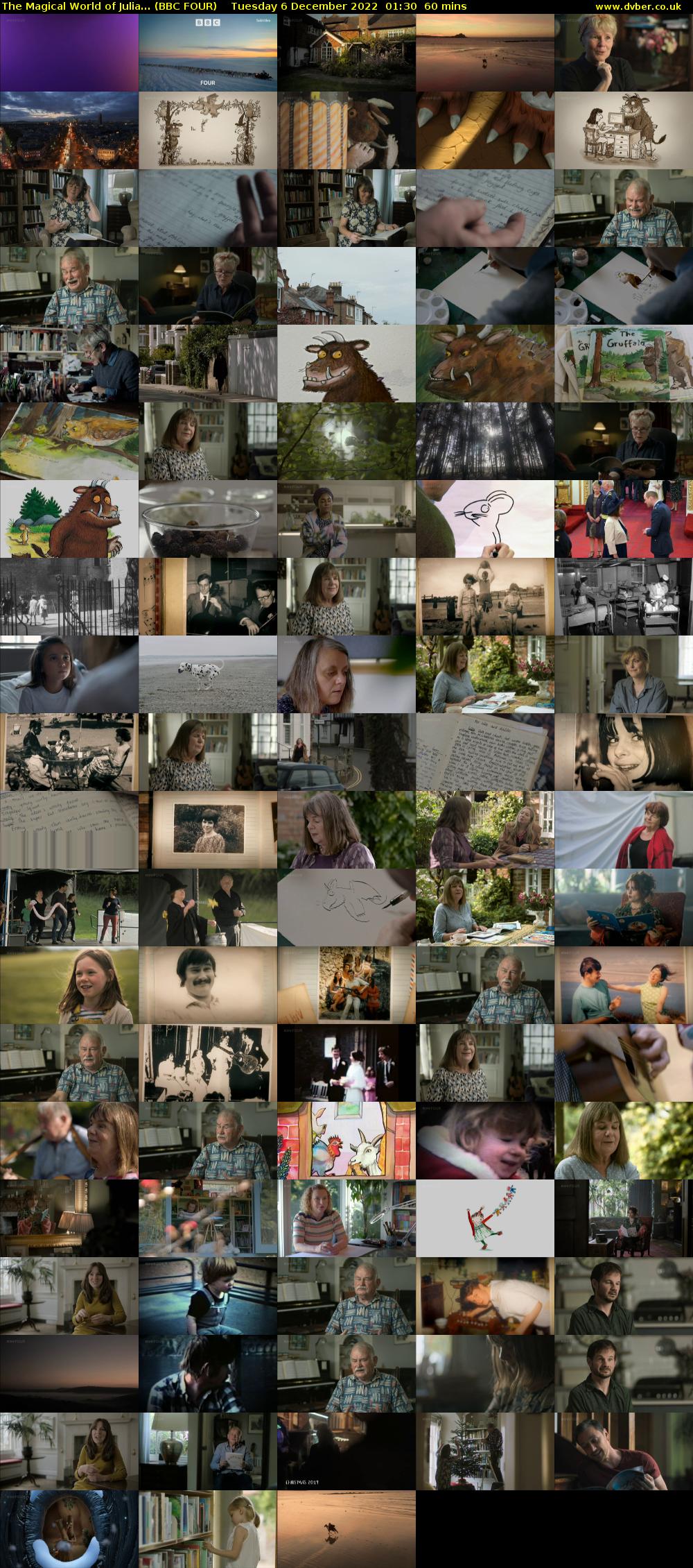 The Magical World of Julia... (BBC FOUR) Tuesday 6 December 2022 01:30 - 02:30
