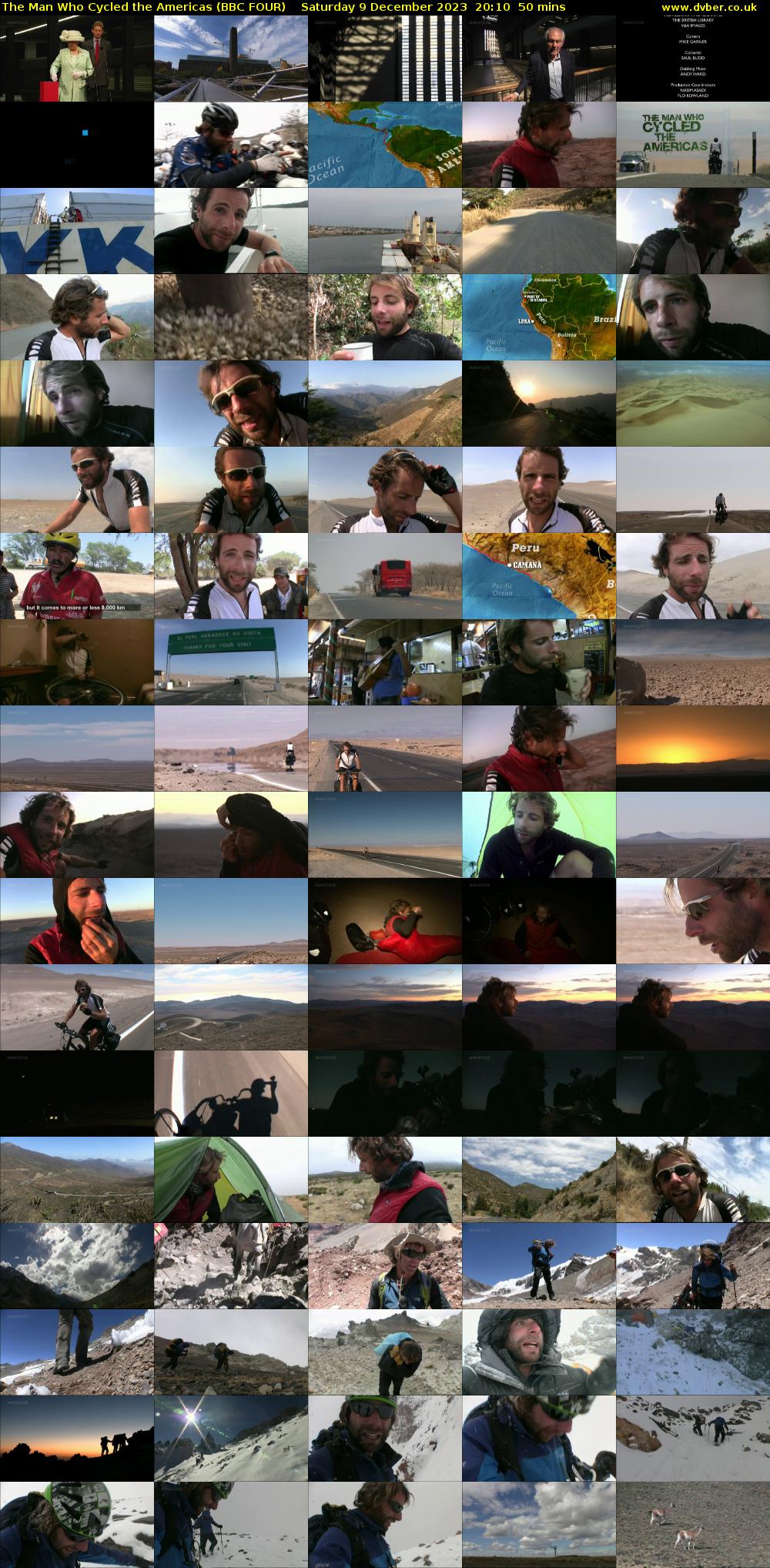 The Man Who Cycled the Americas (BBC FOUR) Saturday 9 December 2023 20:10 - 21:00