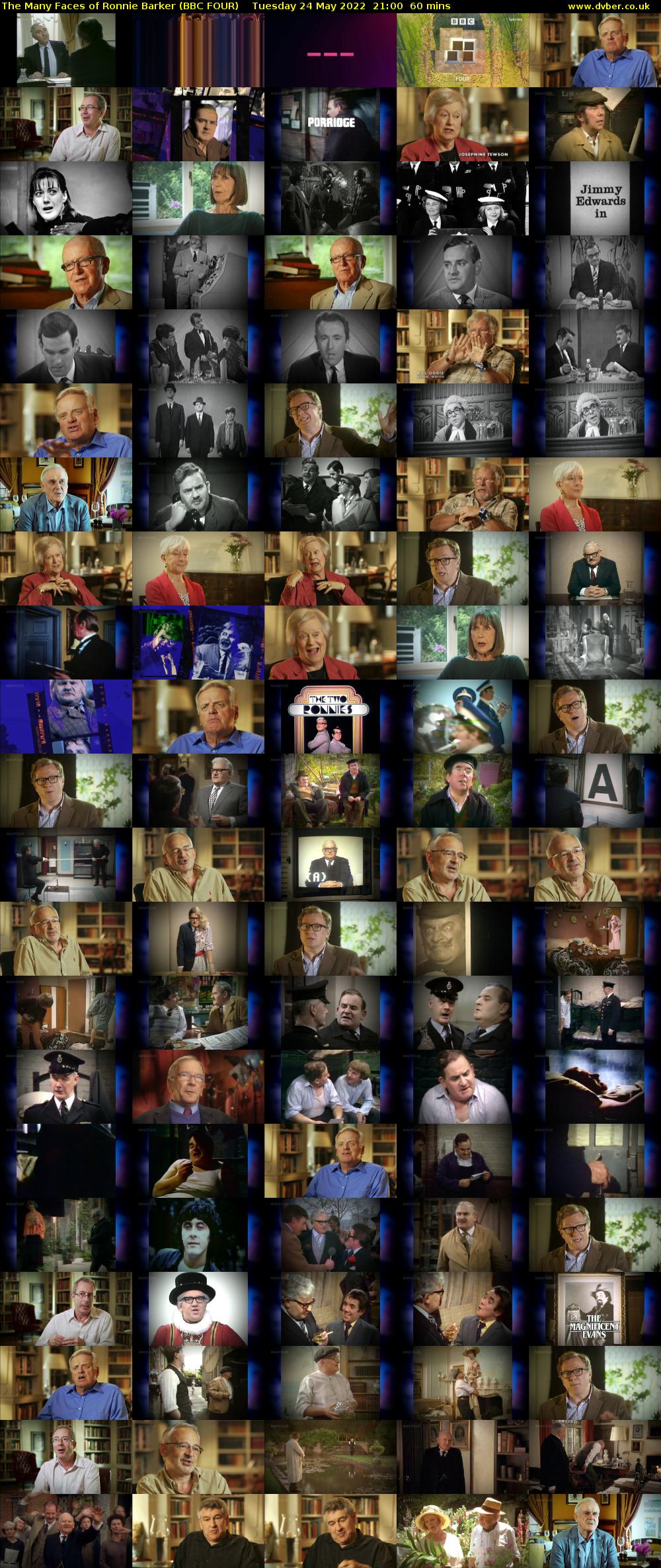 The Many Faces of Ronnie Barker (BBC FOUR) Tuesday 24 May 2022 21:00 - 22:00