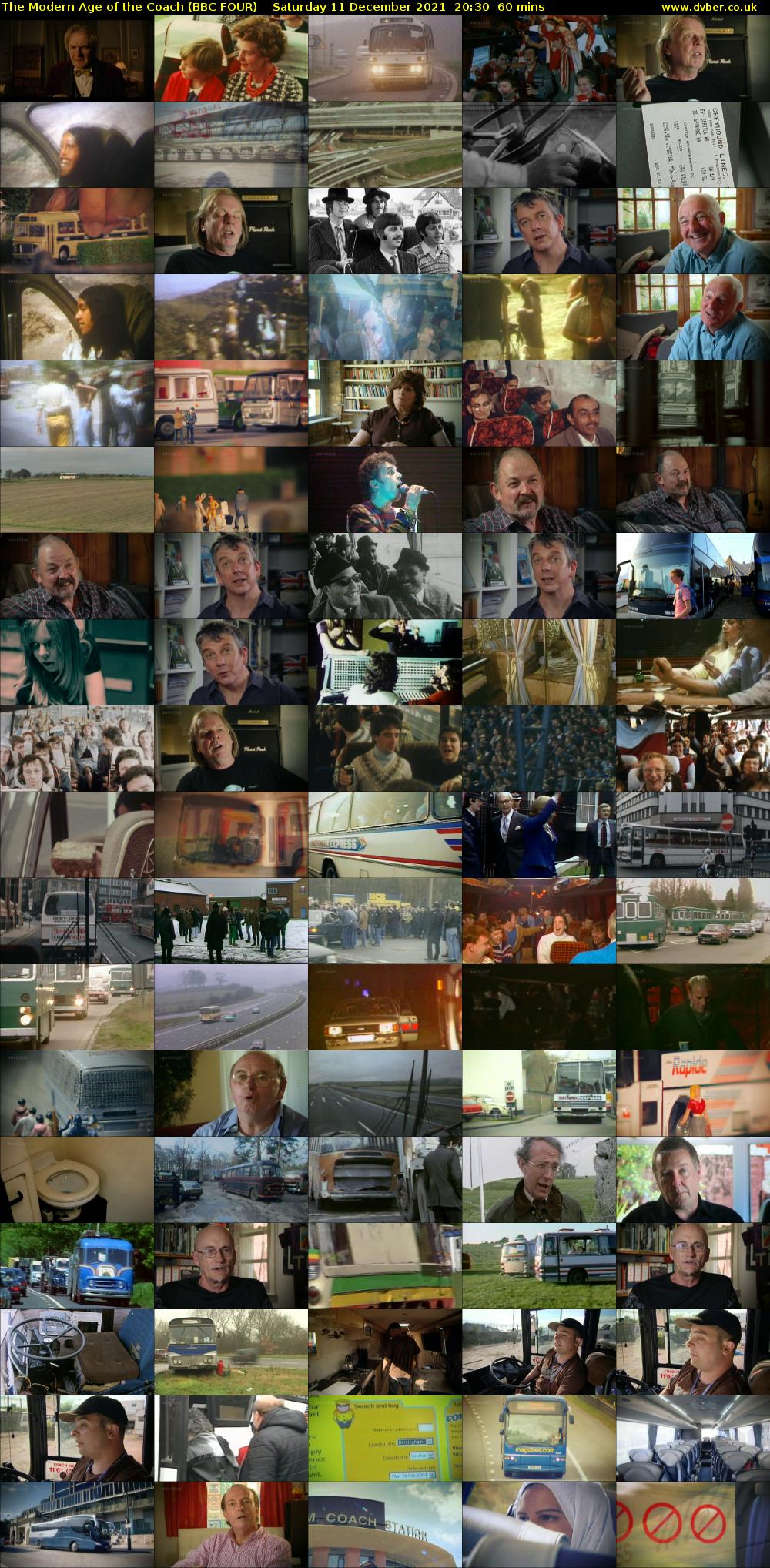 The Modern Age of the Coach (BBC FOUR) Saturday 11 December 2021 20:30 - 21:30