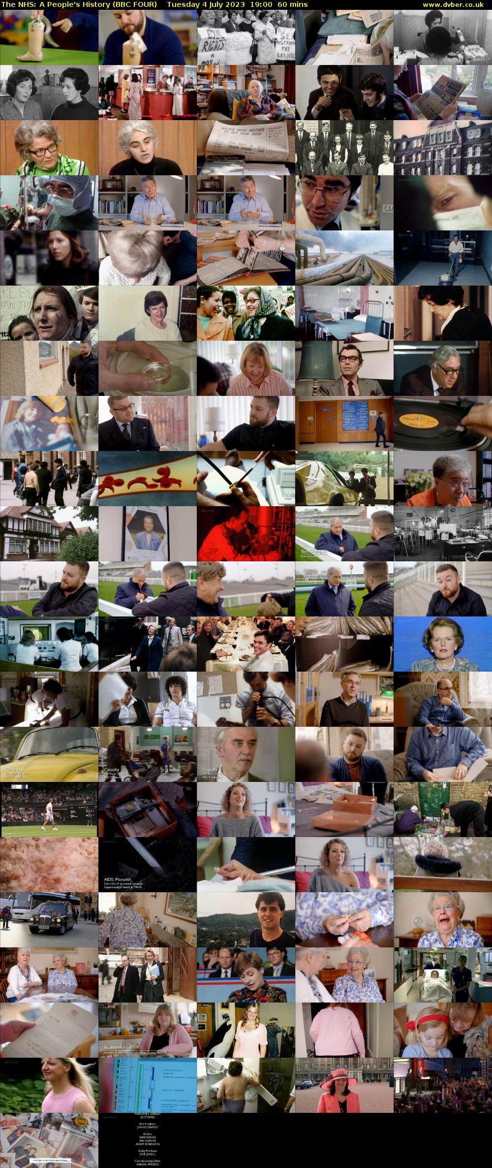 The NHS: A People's History (BBC FOUR) Tuesday 4 July 2023 19:00 - 20:00