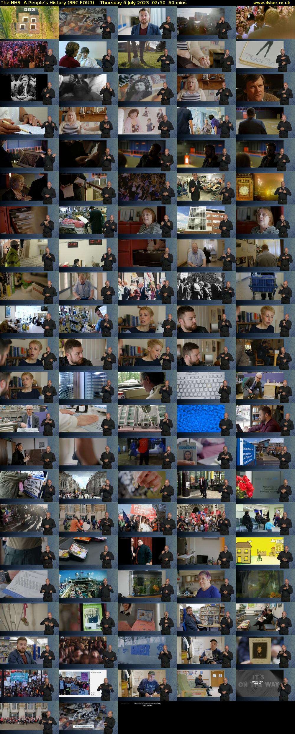 The NHS: A People's History (BBC FOUR) Thursday 6 July 2023 02:50 - 03:50