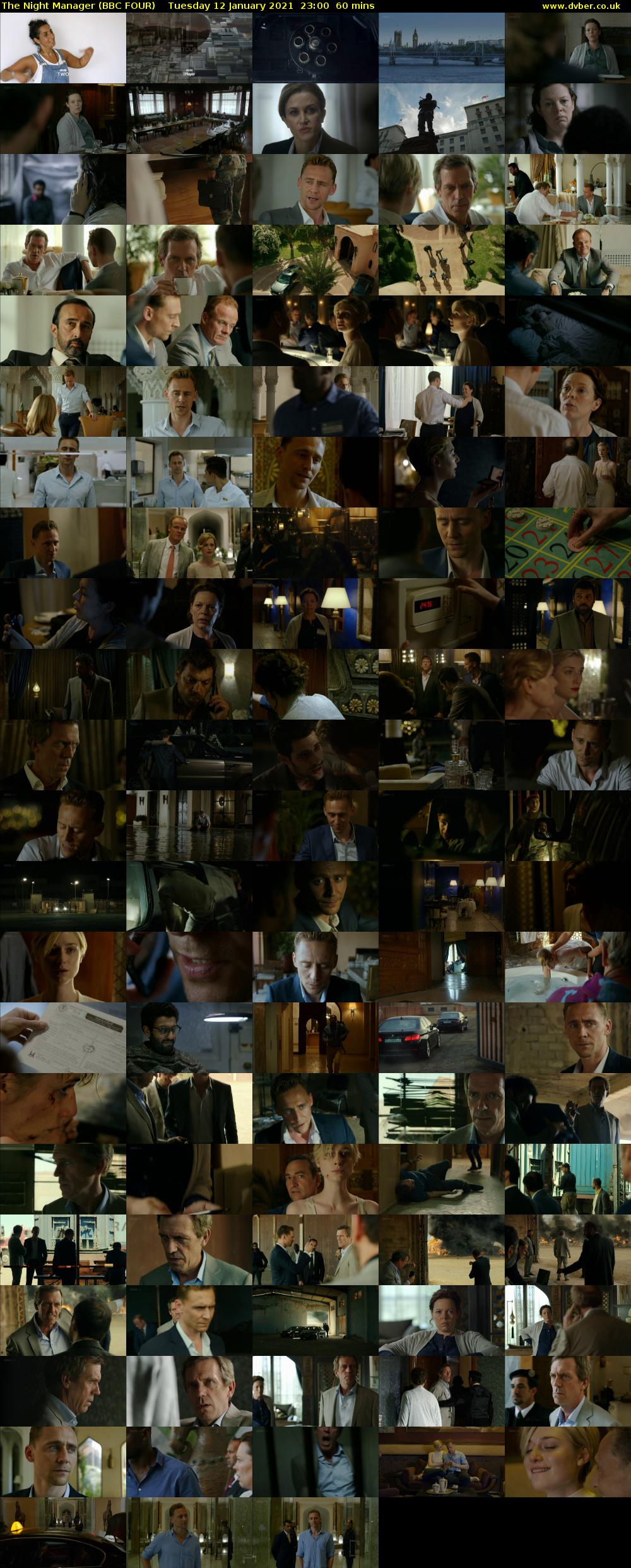 The Night Manager (BBC FOUR) Tuesday 12 January 2021 23:00 - 00:00