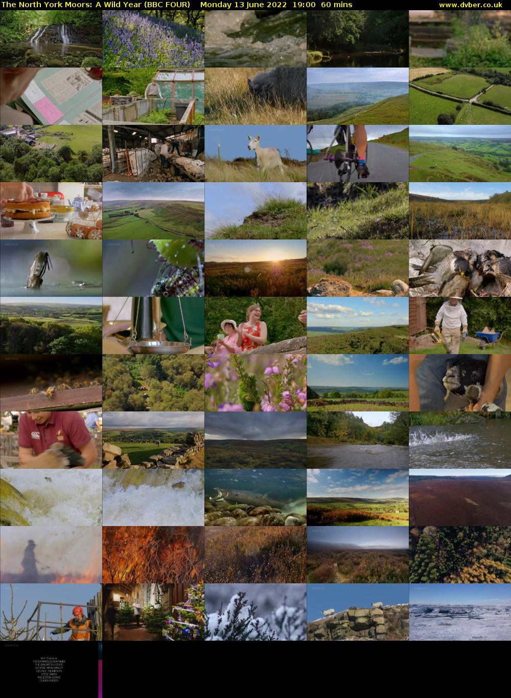 The North York Moors: A Wild Year (BBC FOUR) Monday 13 June 2022 19:00 - 20:00