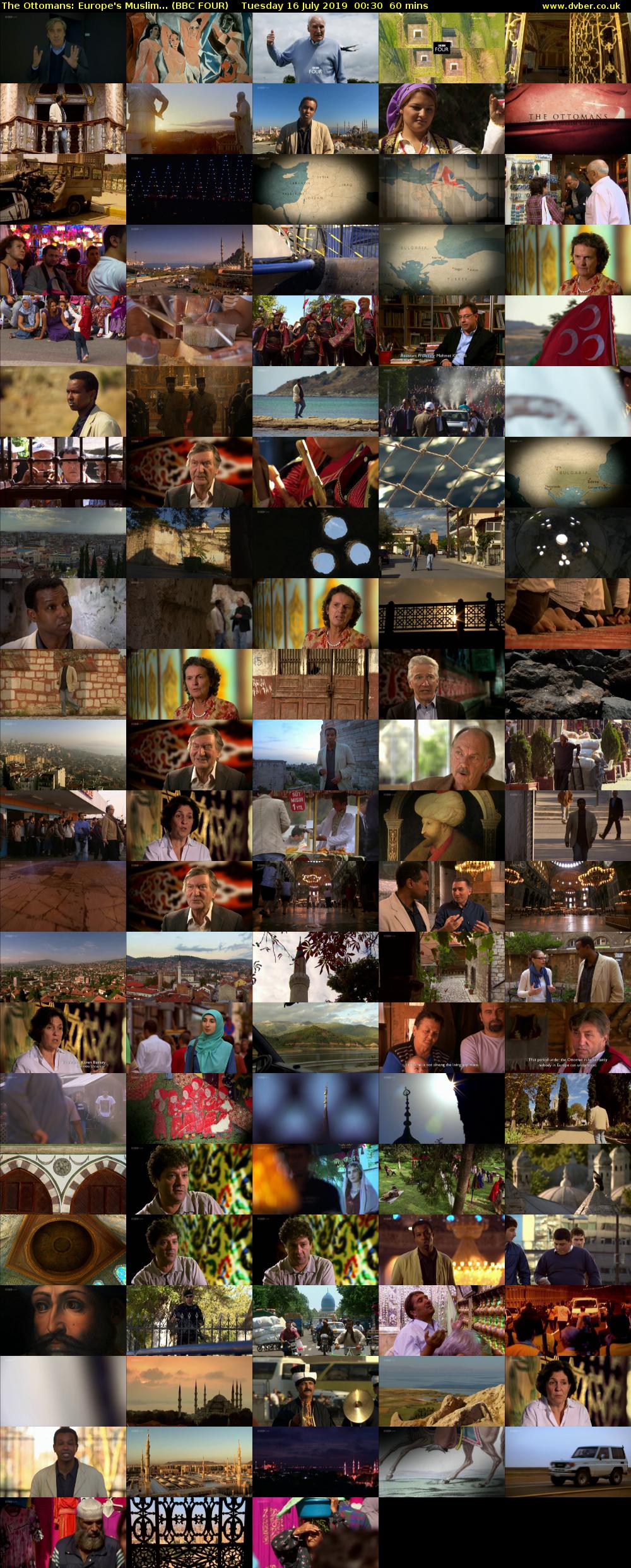 The Ottomans: Europe's Muslim... (BBC FOUR) Tuesday 16 July 2019 00:30 - 01:30