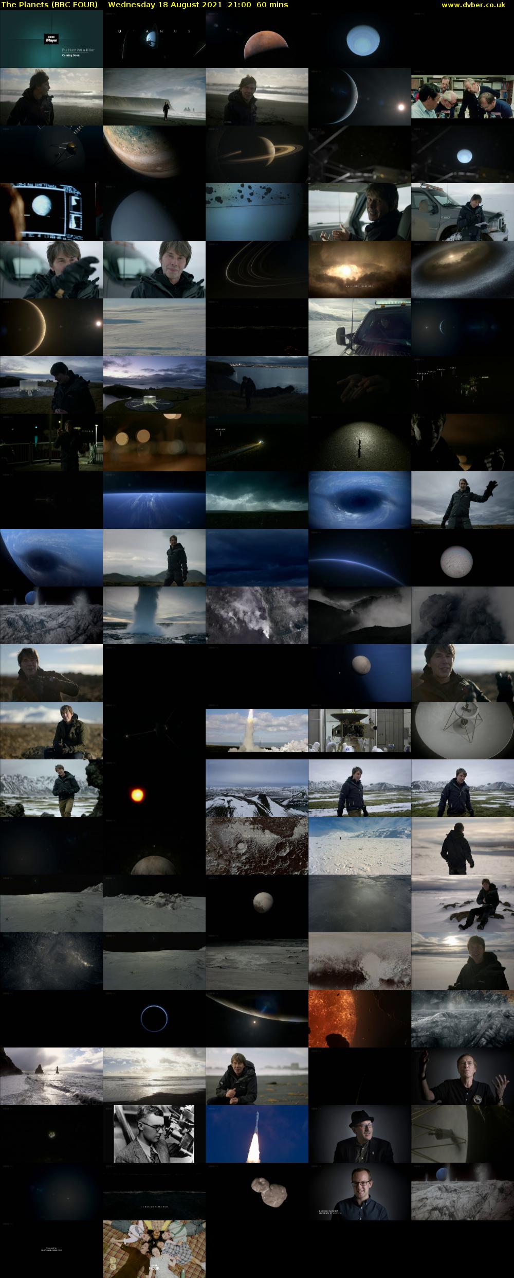 The Planets (BBC FOUR) Wednesday 18 August 2021 21:00 - 22:00