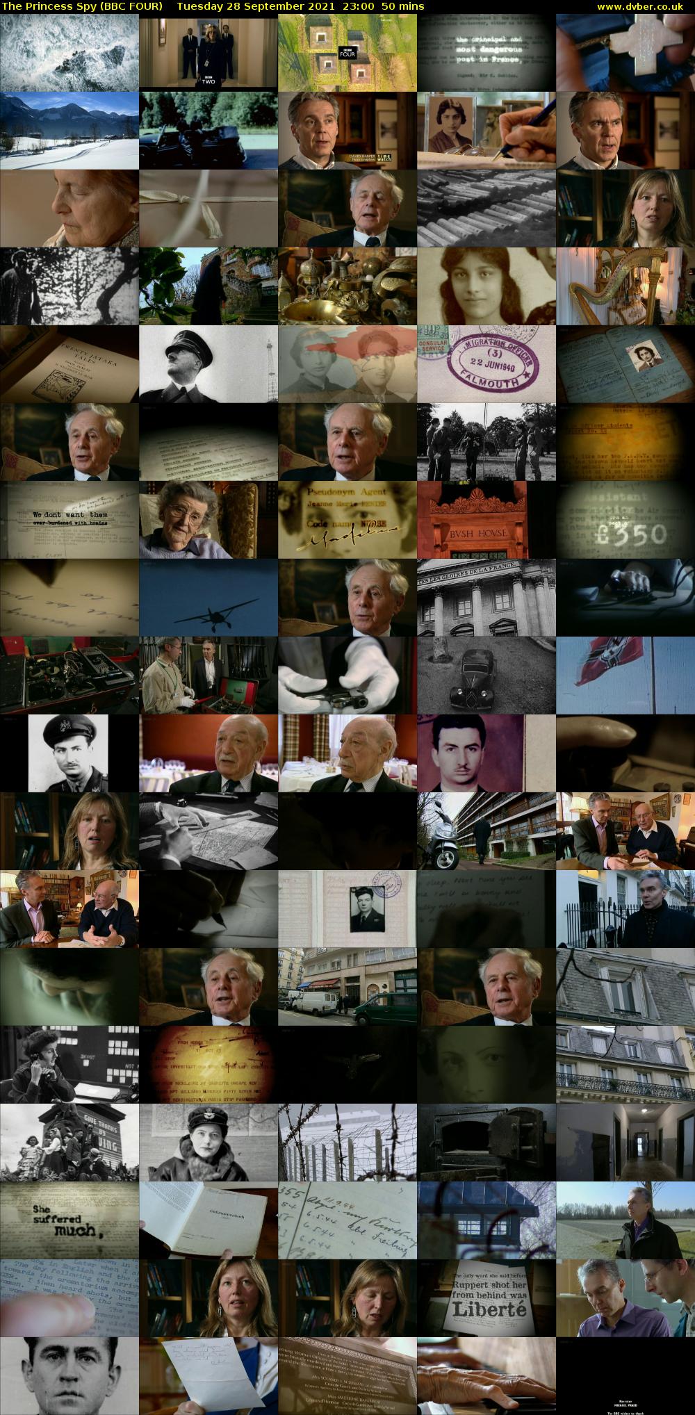 The Princess Spy (BBC FOUR) Tuesday 28 September 2021 23:00 - 23:50