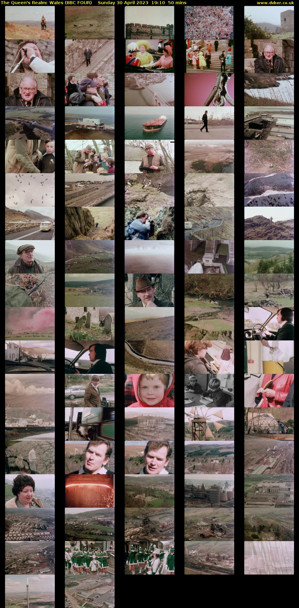 The Queen's Realm: Wales (BBC FOUR) Sunday 30 April 2023 19:10 - 20:00