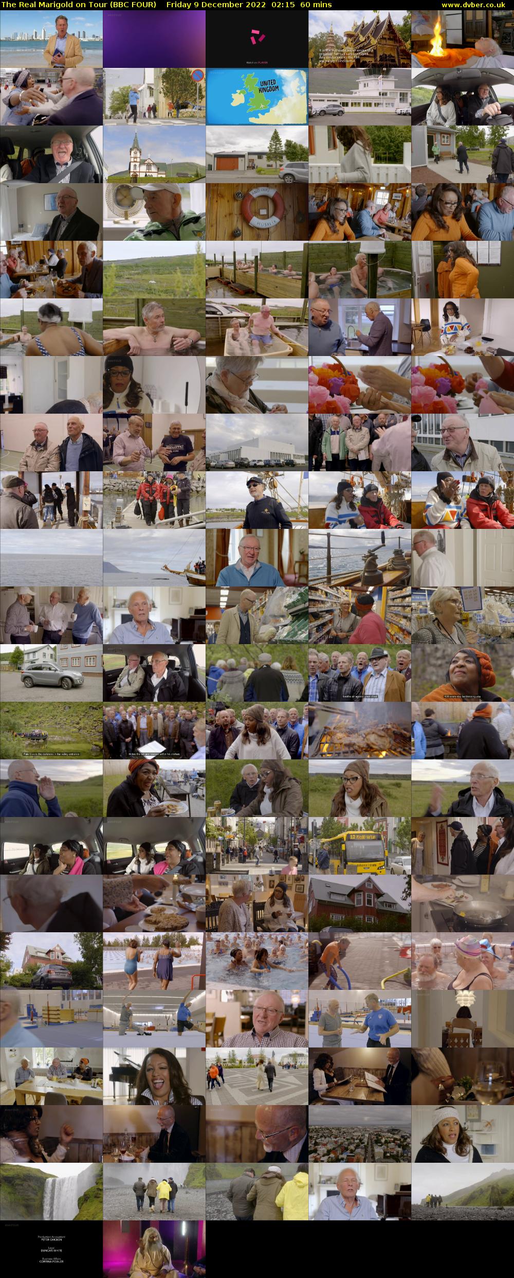 The Real Marigold on Tour (BBC FOUR) Friday 9 December 2022 02:15 - 03:15