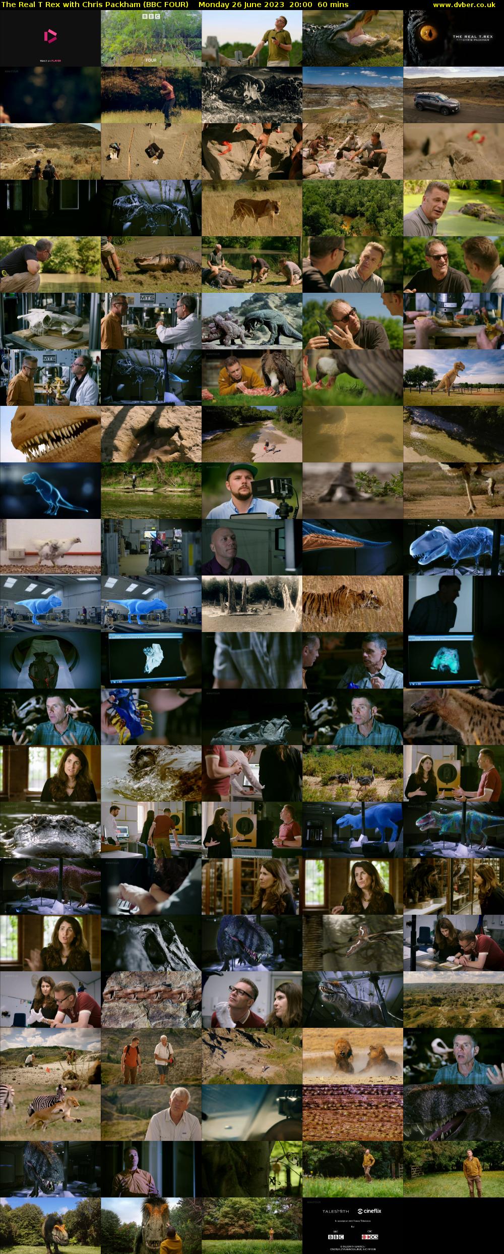 The Real T rex with Chris Packham (BBC FOUR) Monday 26 June 2023 20:00 - 21:00