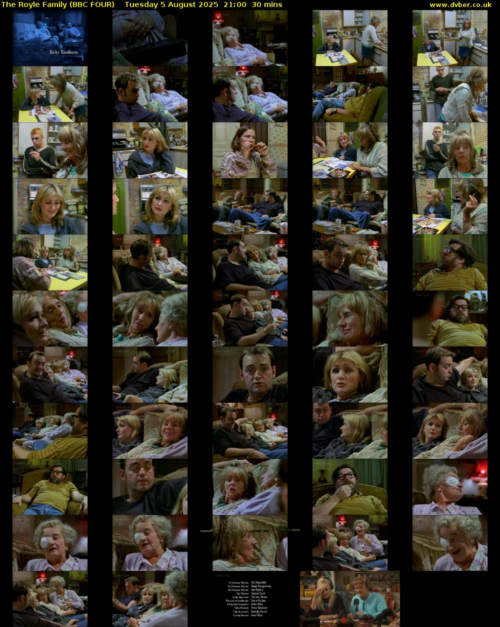 The Royle Family (BBC FOUR) Tuesday 5 August 2025 21:00 - 21:30