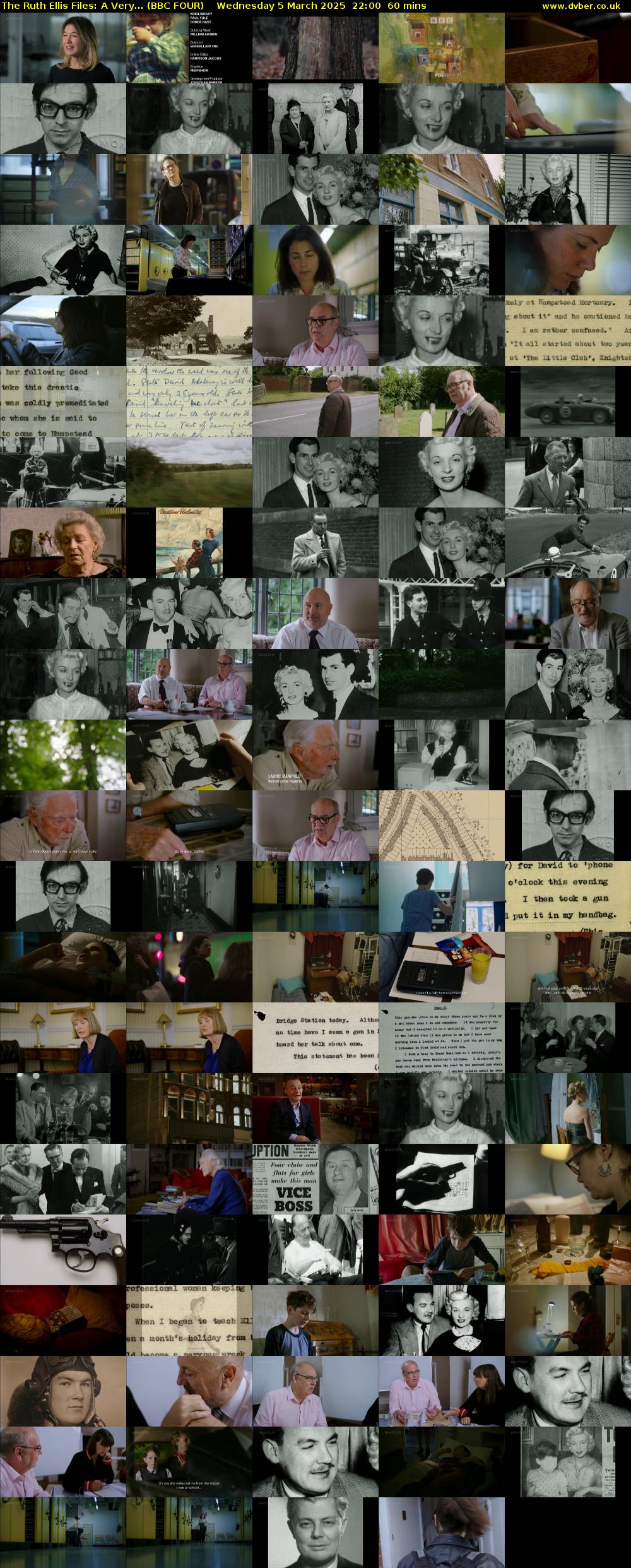 The Ruth Ellis Files: A Very... (BBC FOUR) Wednesday 5 March 2025 22:00 - 23:00