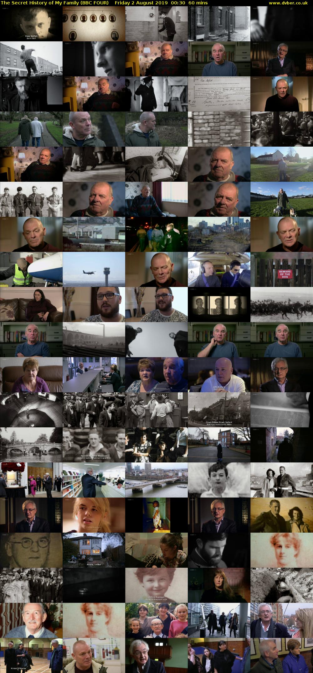 The Secret History of My Family (BBC FOUR) Friday 2 August 2019 00:30 - 01:30