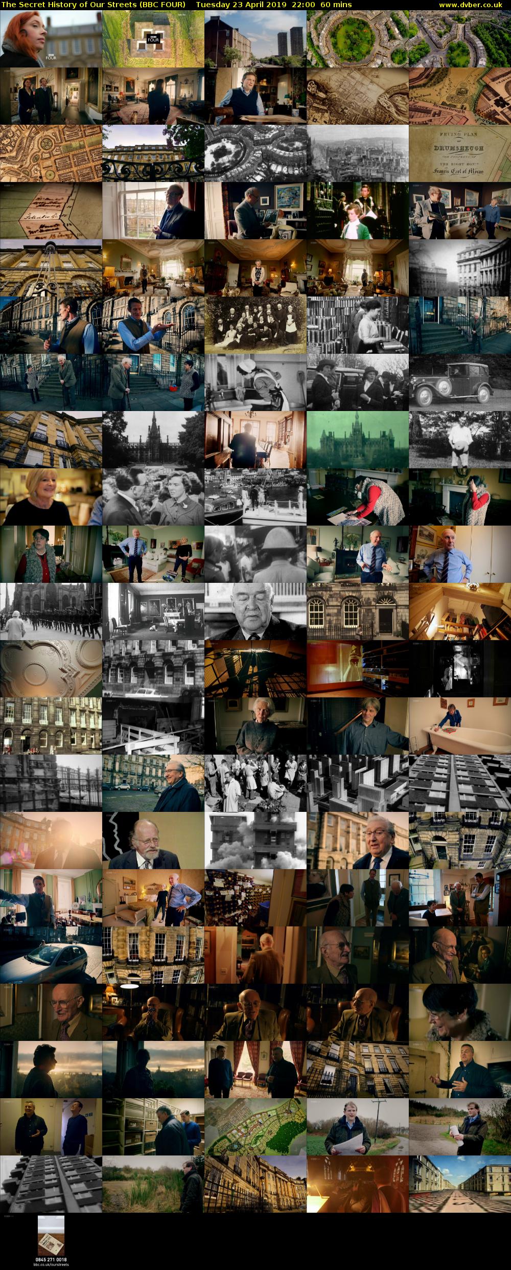 The Secret History of Our Streets (BBC FOUR) Tuesday 23 April 2019 22:00 - 23:00