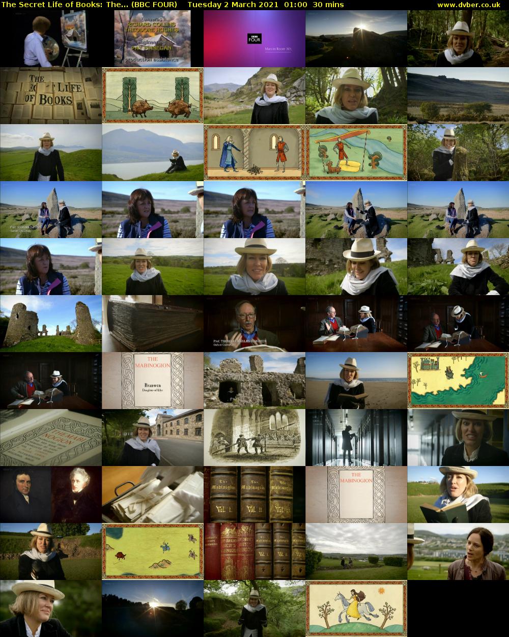 The Secret Life of Books: The... (BBC FOUR) Tuesday 2 March 2021 01:00 - 01:30