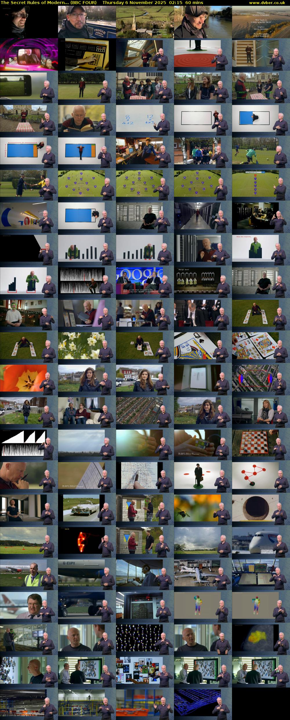 The Secret Rules of Modern... (BBC FOUR) Thursday 6 November 2025 02:15 - 03:15