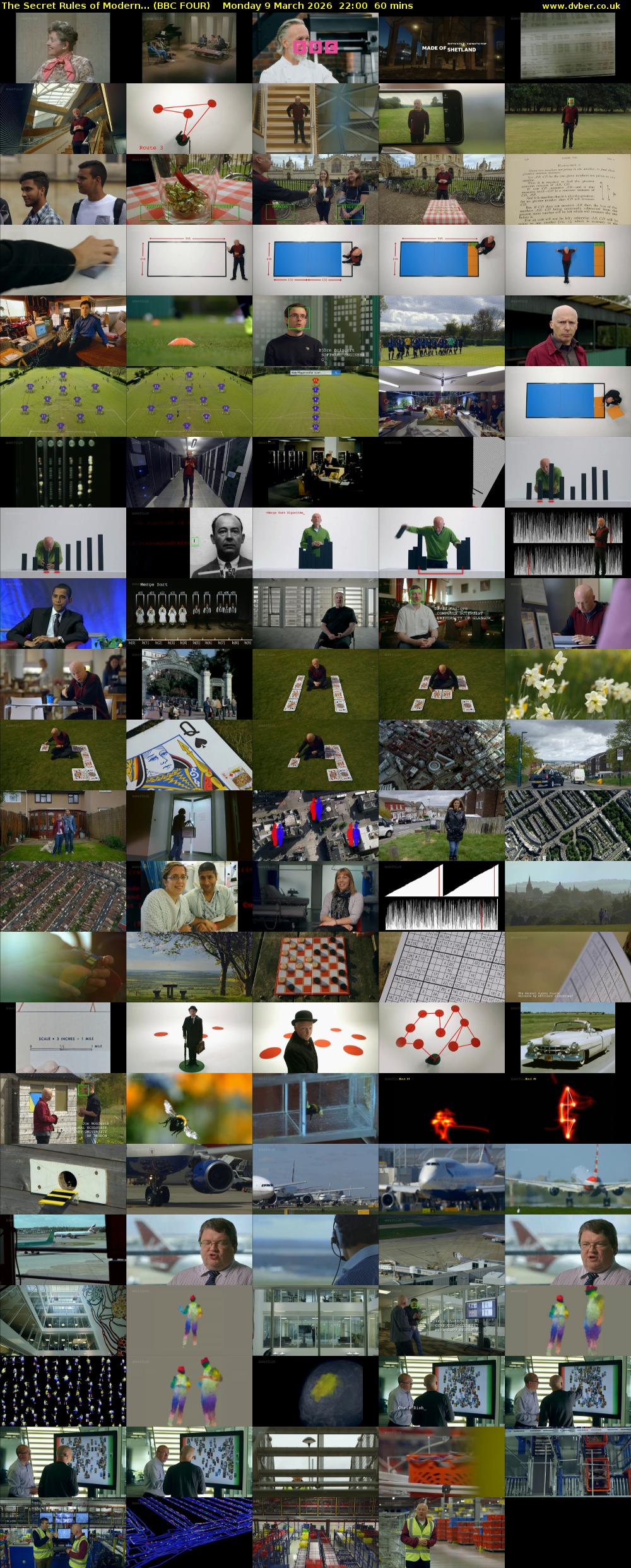 The Secret Rules of Modern... (BBC FOUR) Monday 9 March 2026 22:00 - 23:00