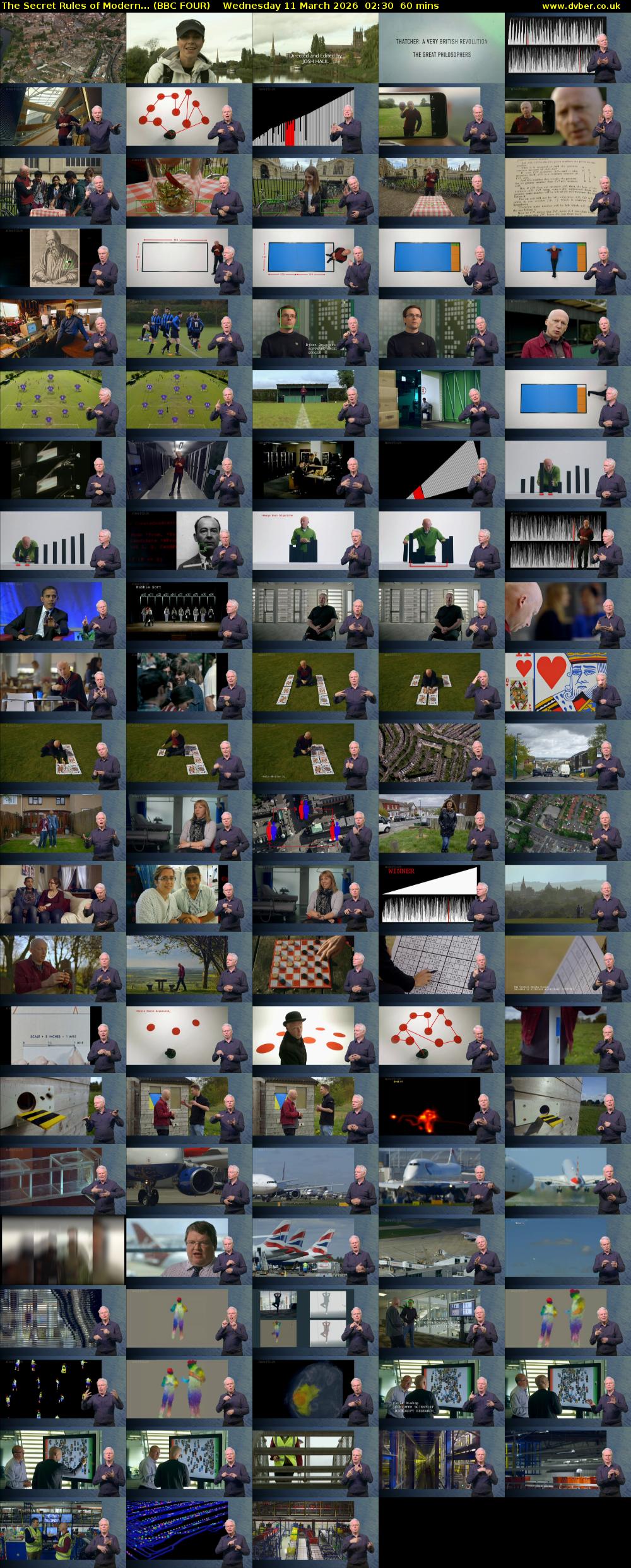 The Secret Rules of Modern... (BBC FOUR) Wednesday 11 March 2026 02:30 - 03:30