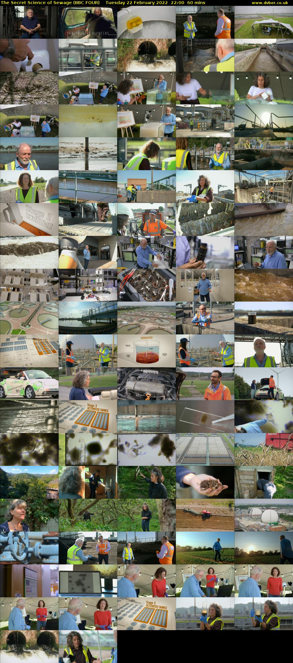 The Secret Science of Sewage (BBC FOUR) Tuesday 22 February 2022 22:00 - 23:00