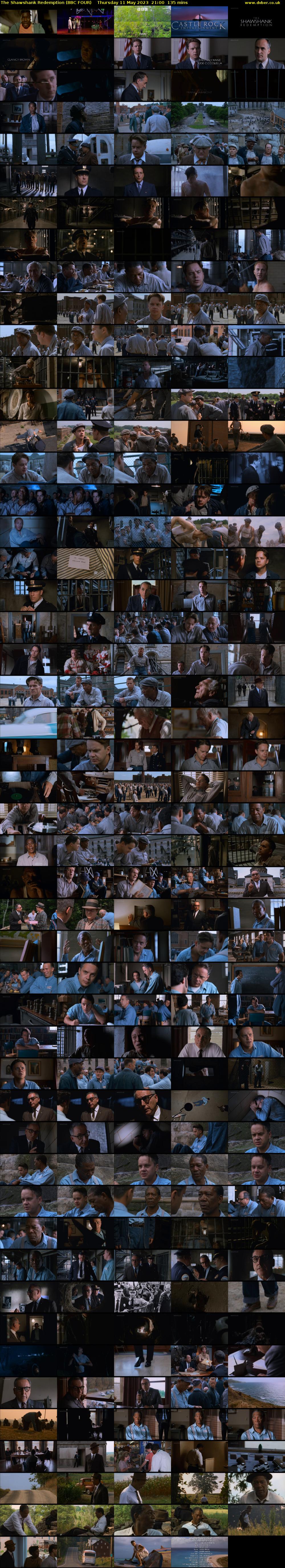 The Shawshank Redemption (BBC FOUR) Thursday 11 May 2023 21:00 - 23:15